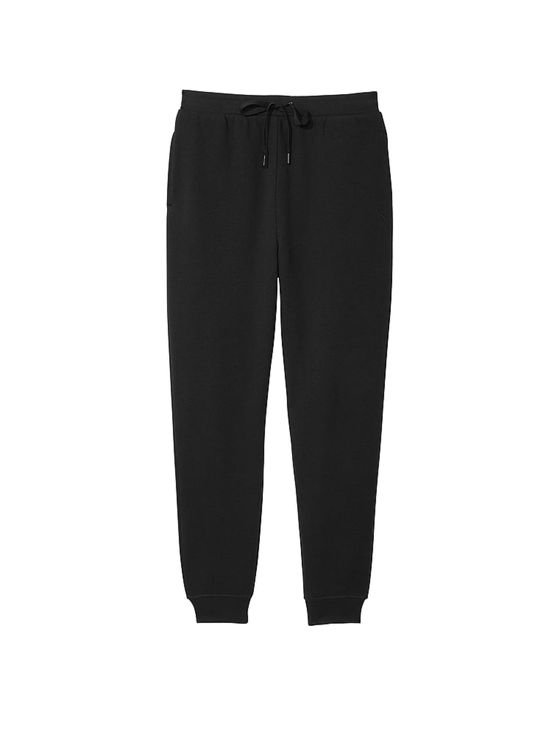Pure Black Graphic Joggers - Image 3 of 3
