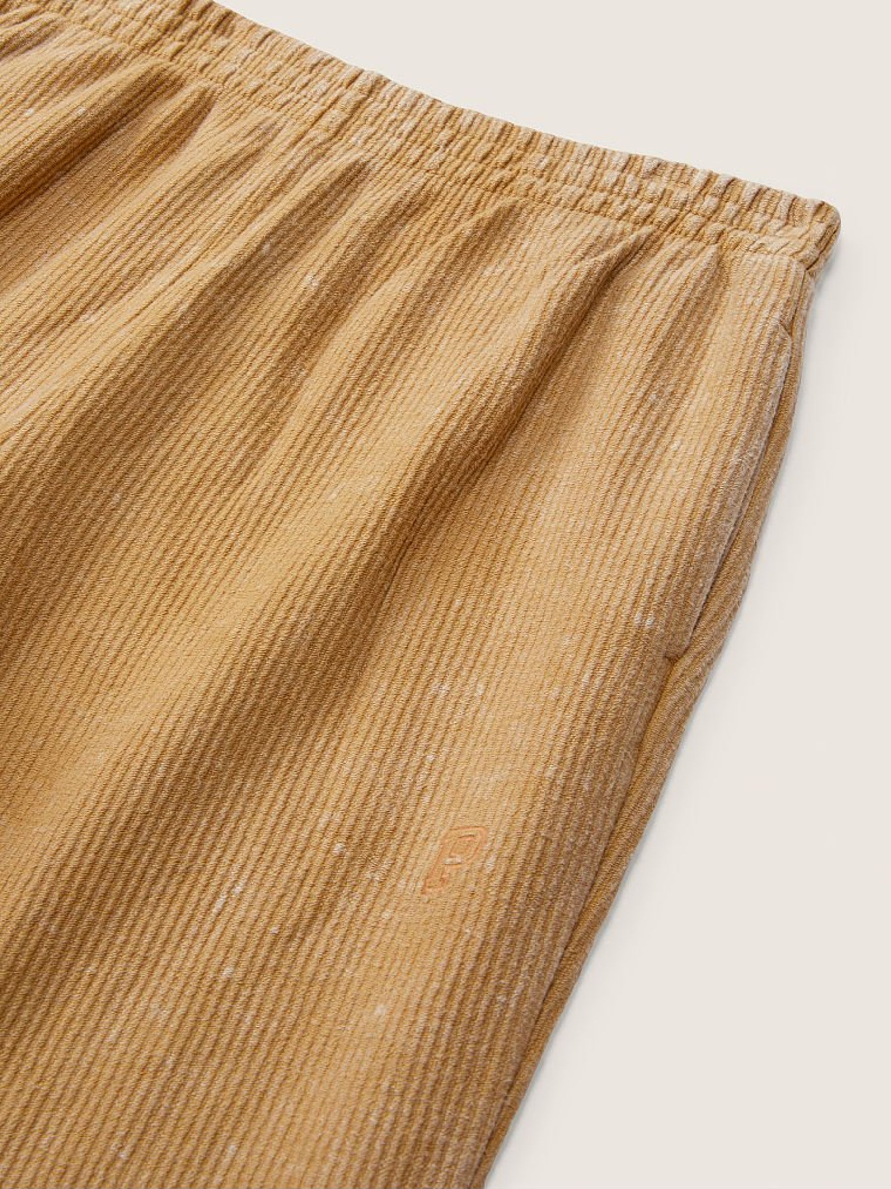 Blue Heavyweight Rib High Waist Jogger - Image 5 of 5 Blue Heavyweight Rib High Waist Jogger - Image 5 of 5
