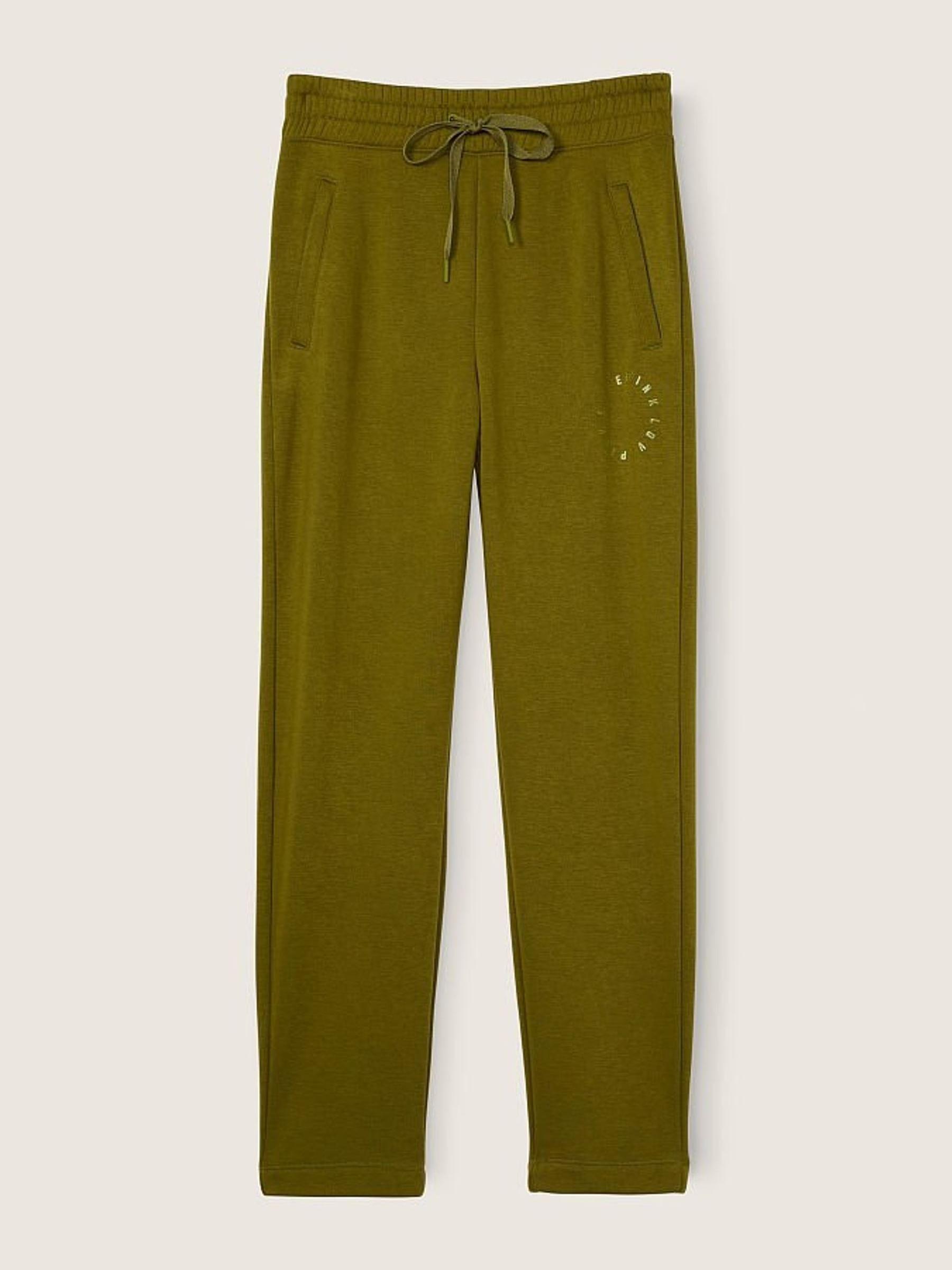 Hazel Green Terry Lounge Jogger - Image 4 of 4