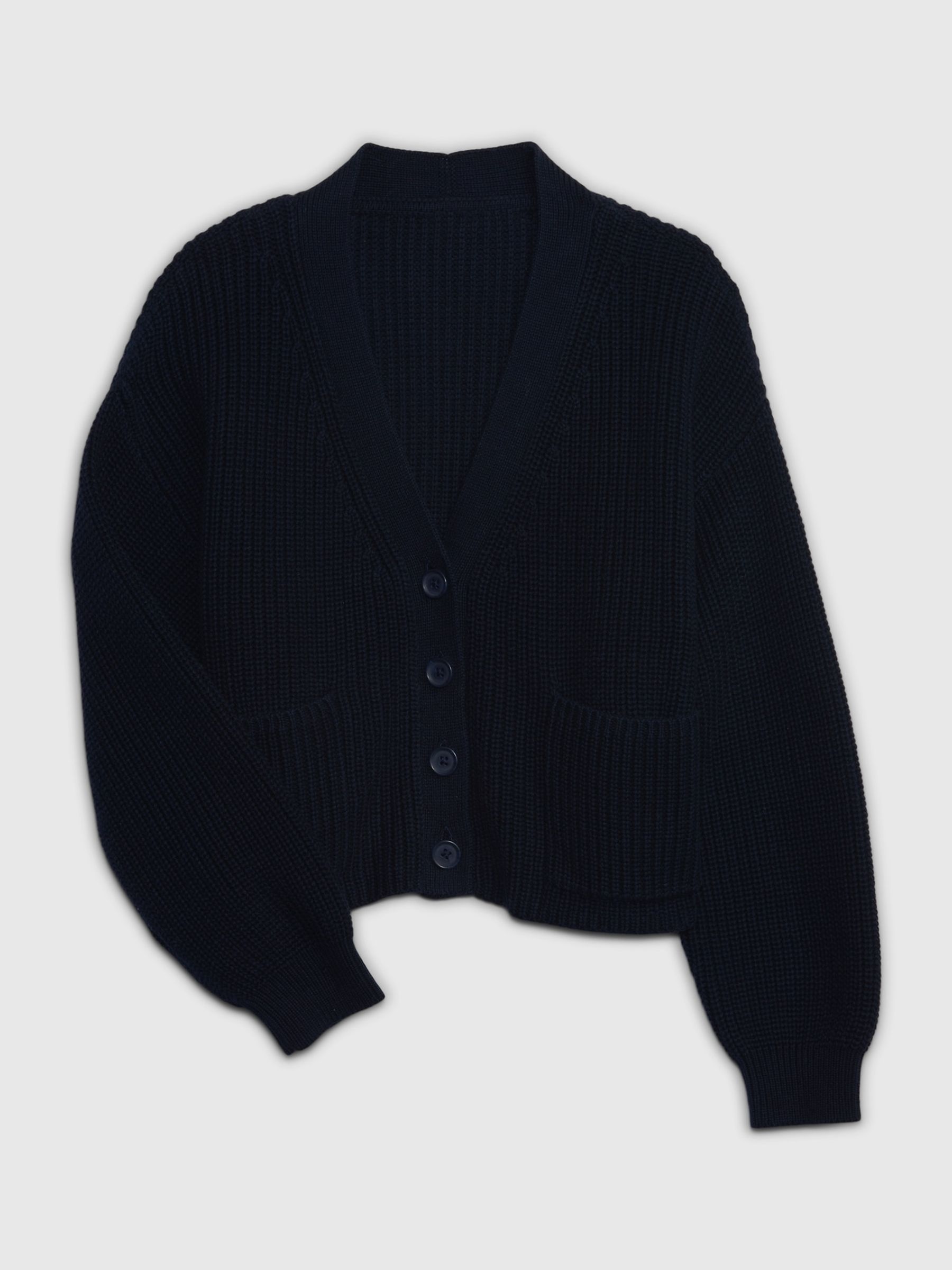 Blue Relaxed Long Sleeve Cardigan d (4-13yrs) - Image 1 of 1