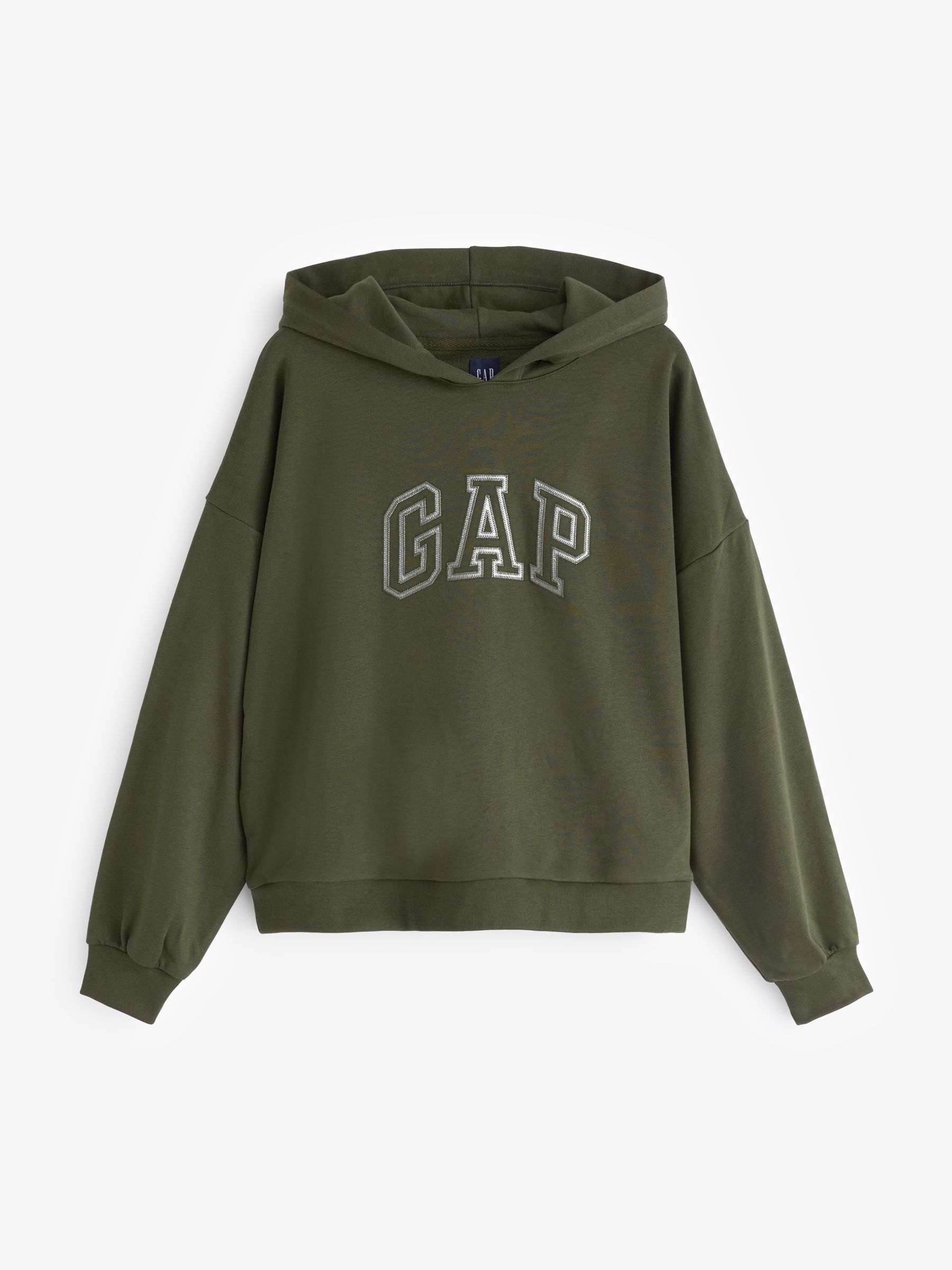 Green Vintage Soft Arch Logo Long Sleeve Hoodie - Image 3 of 5