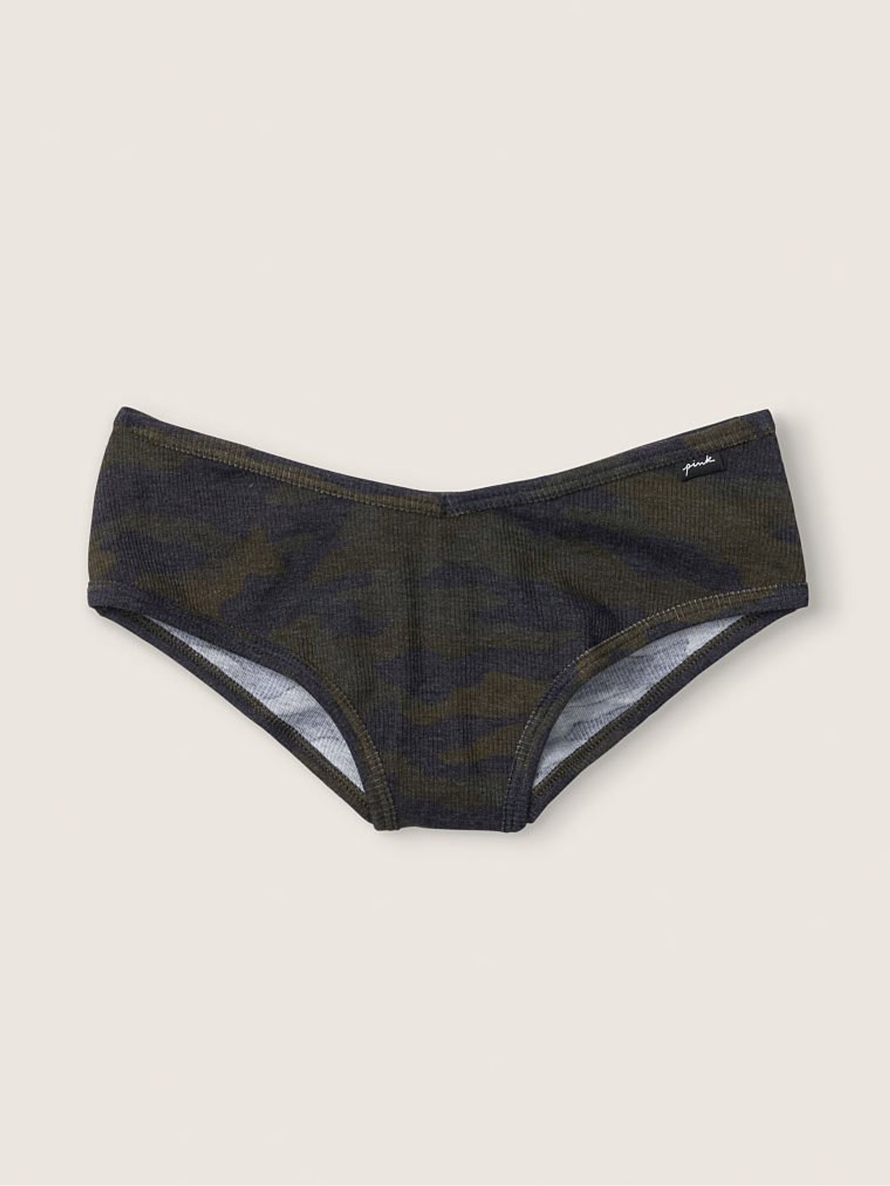 Carbide Camo Green Cotton Cheeky Knickers - Image 1 of 1 Carbide Camo Green Cotton Cheeky Knickers - Image 1 of 1