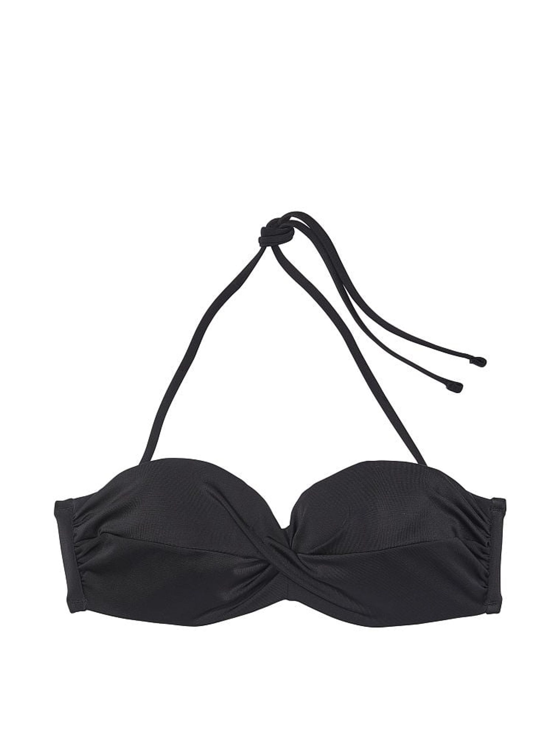 Black Strapless Swim Bikini Top - Image 4 of 4