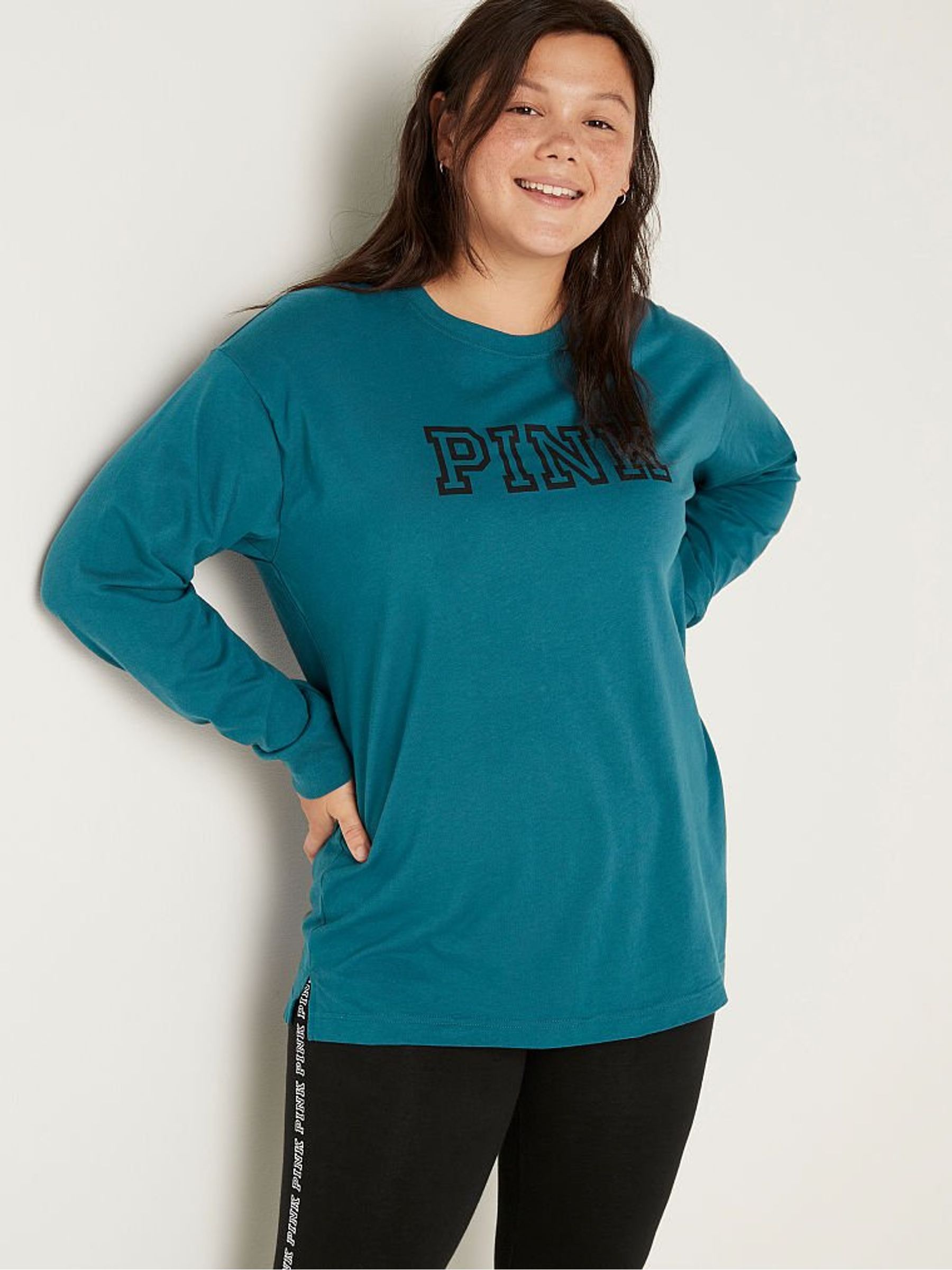 Blue Coal Classic Logo Unisex Long Sleeve Campus T-Shirt - Image 1 of 3 Blue Coal Classic Logo Unisex Long Sleeve Campus T-Shirt - Image 1 of 3