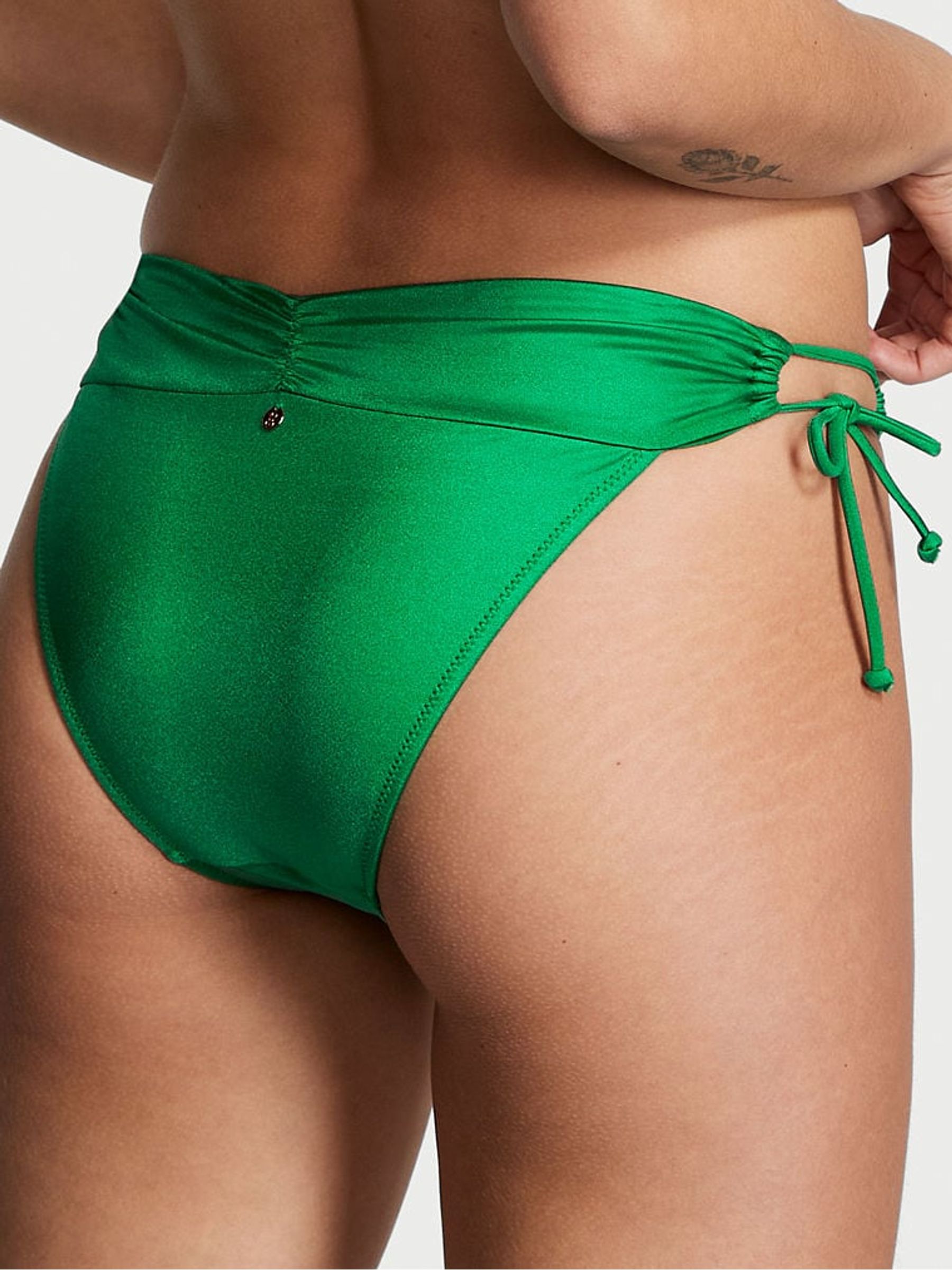 Verdant Green Brief Swim Bikini Bottom - Image 3 of 4