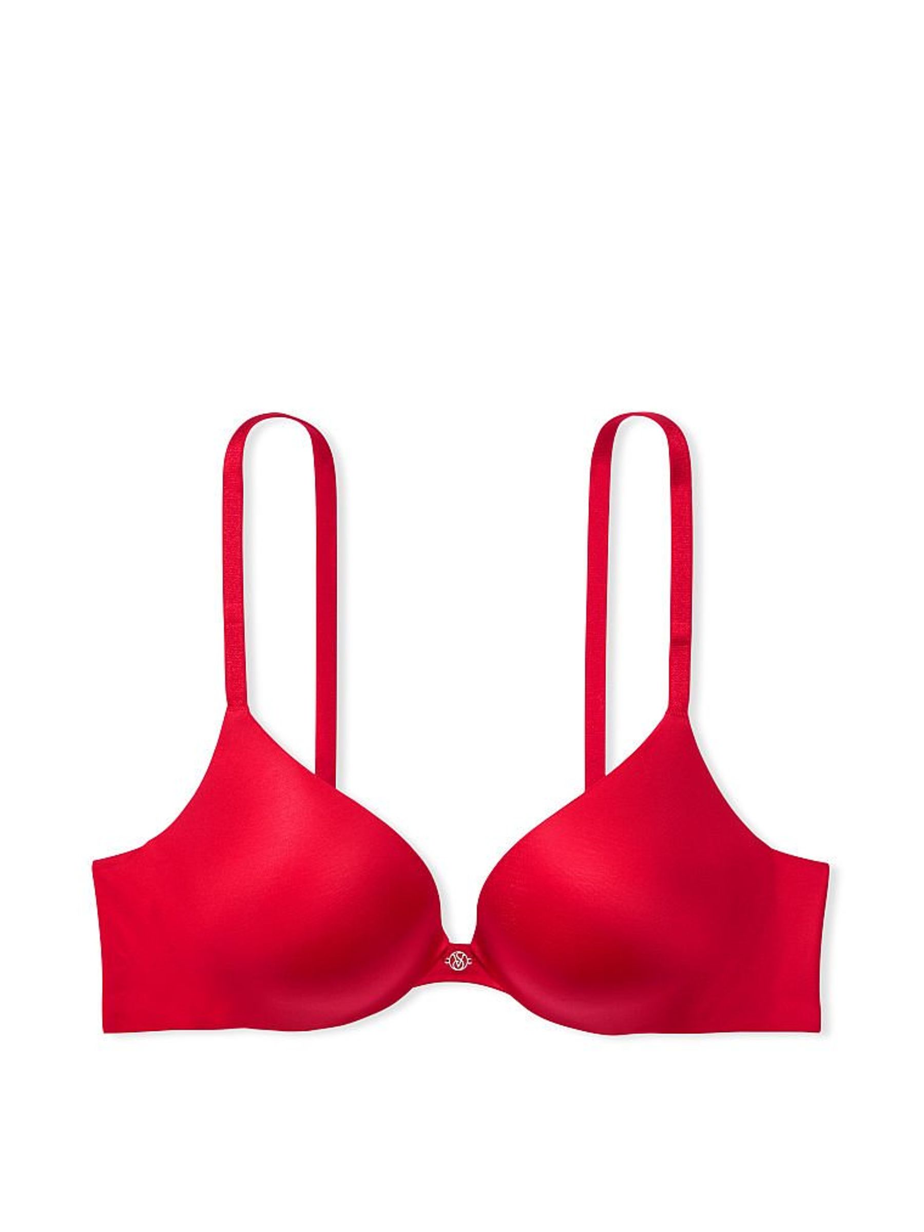 Lipstick Red Obsessed Push Up Bra - Image 4 of 4