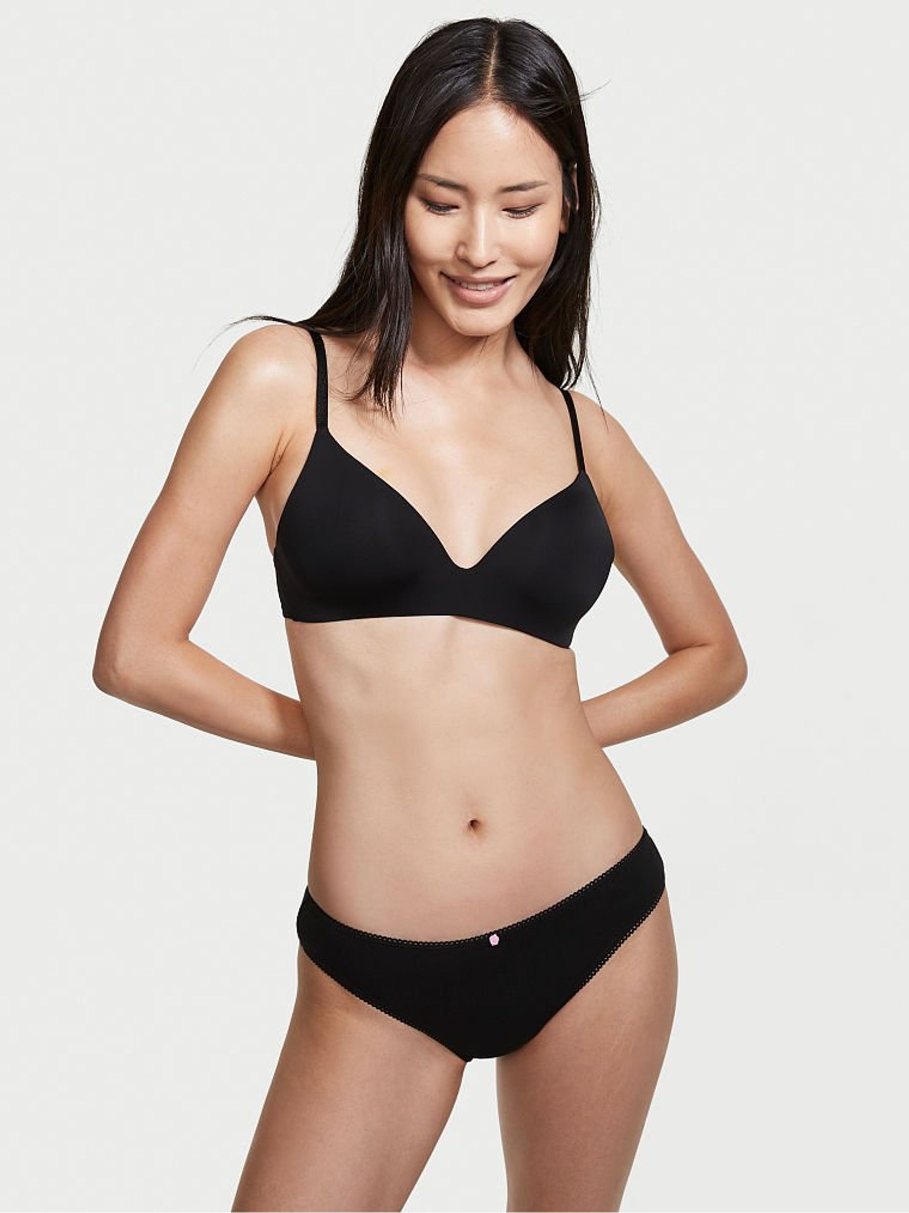 Black Bikini Knickers - Image 1 of 4