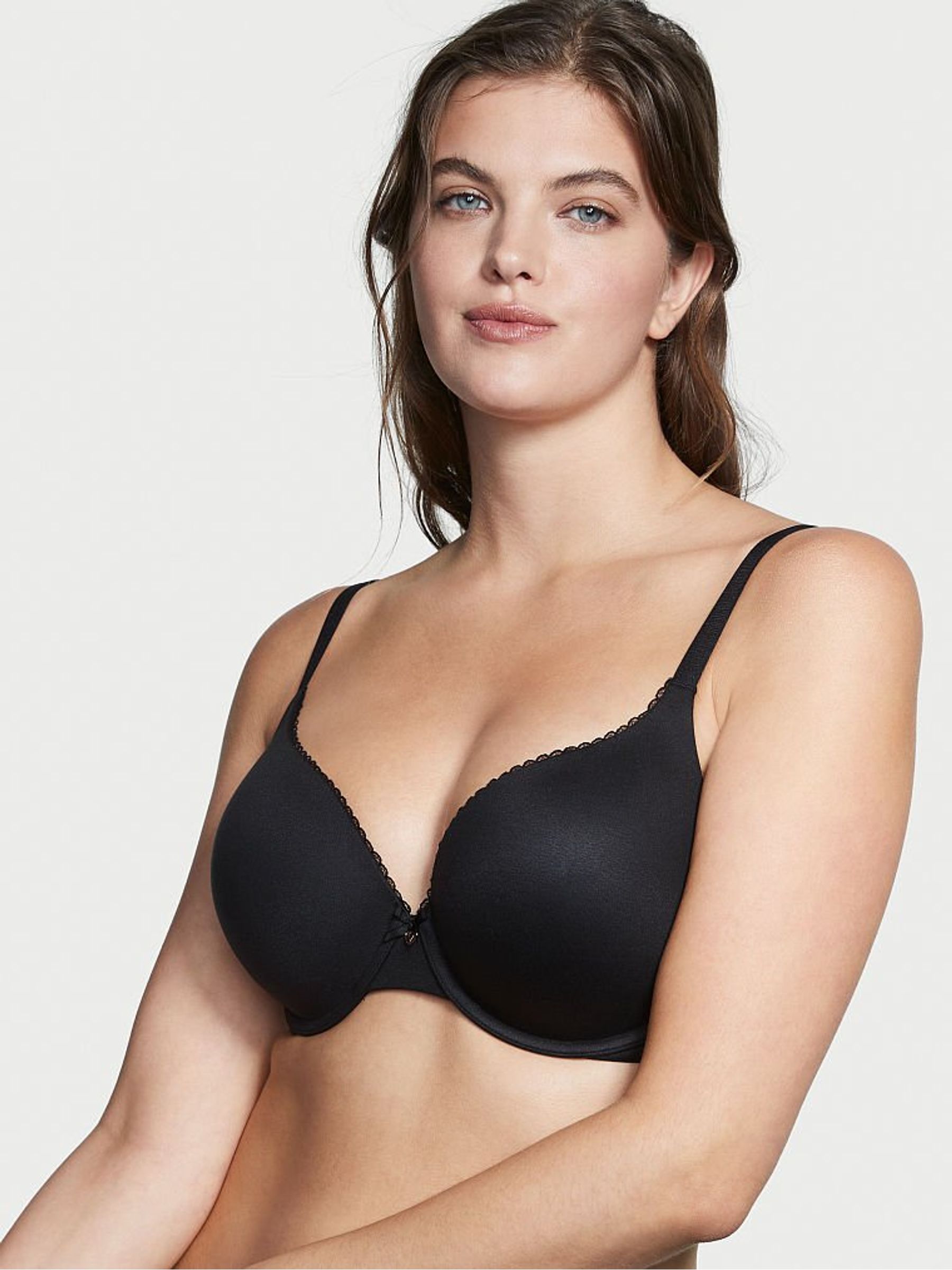 Black Full Cup Push Up Bra - Image 1 of 3