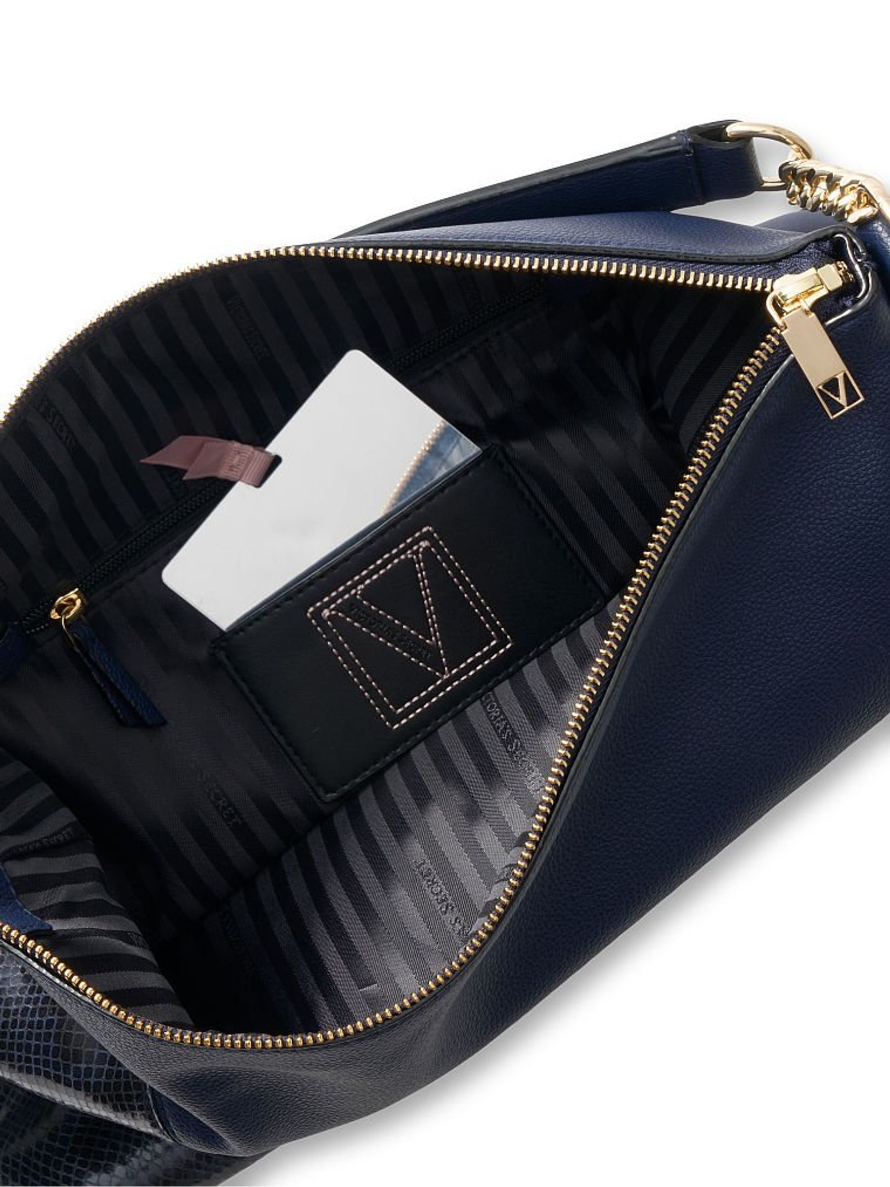 Midnight Colorblock Victoria's Secret Victoria Curve Bag - Image 3 of 5