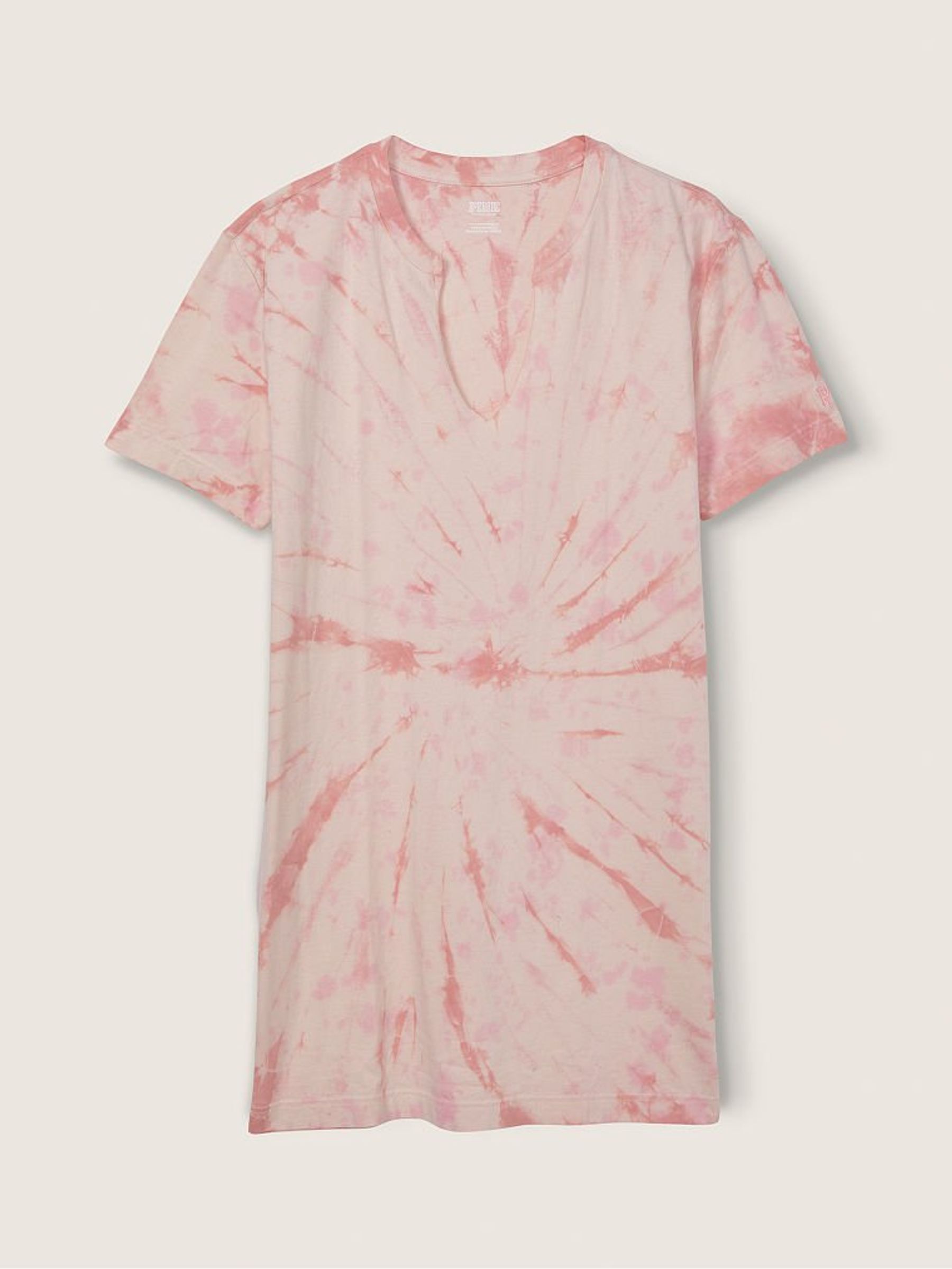 strapless open back dress Plus Size Light Pink T Shirt Dress – Pluspreorder main image 1