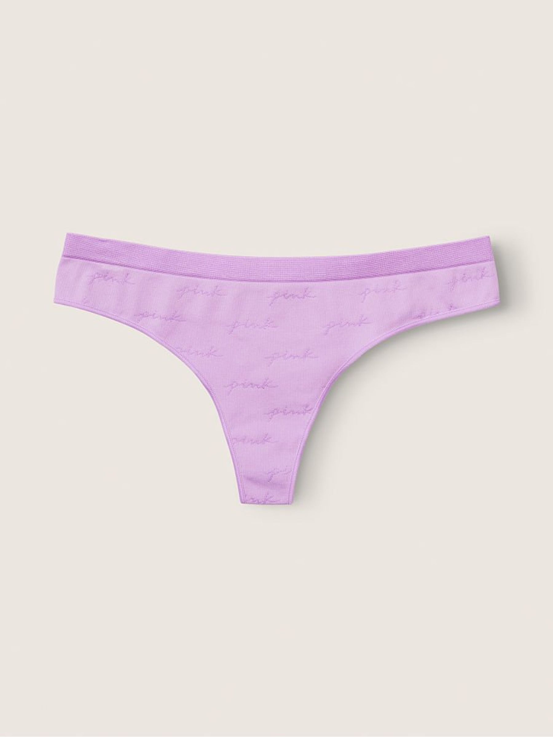 Petal Purple Seamless Thong Knickers - Image 1 of 2 Petal Purple Seamless Thong Knickers - Image 1 of 2