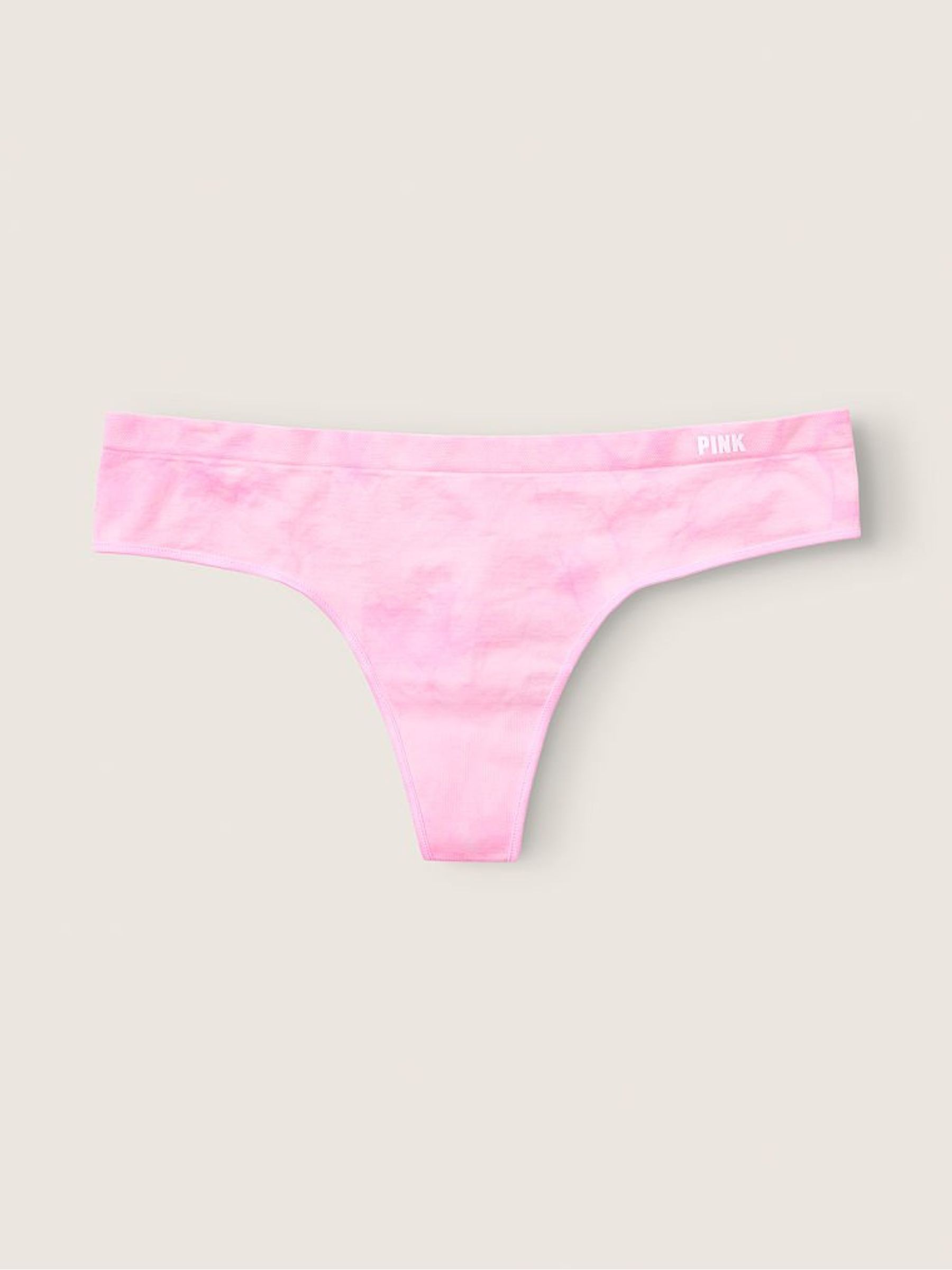 Tie Dye Horizon Pink Thong Knickers - Image 1 of 2