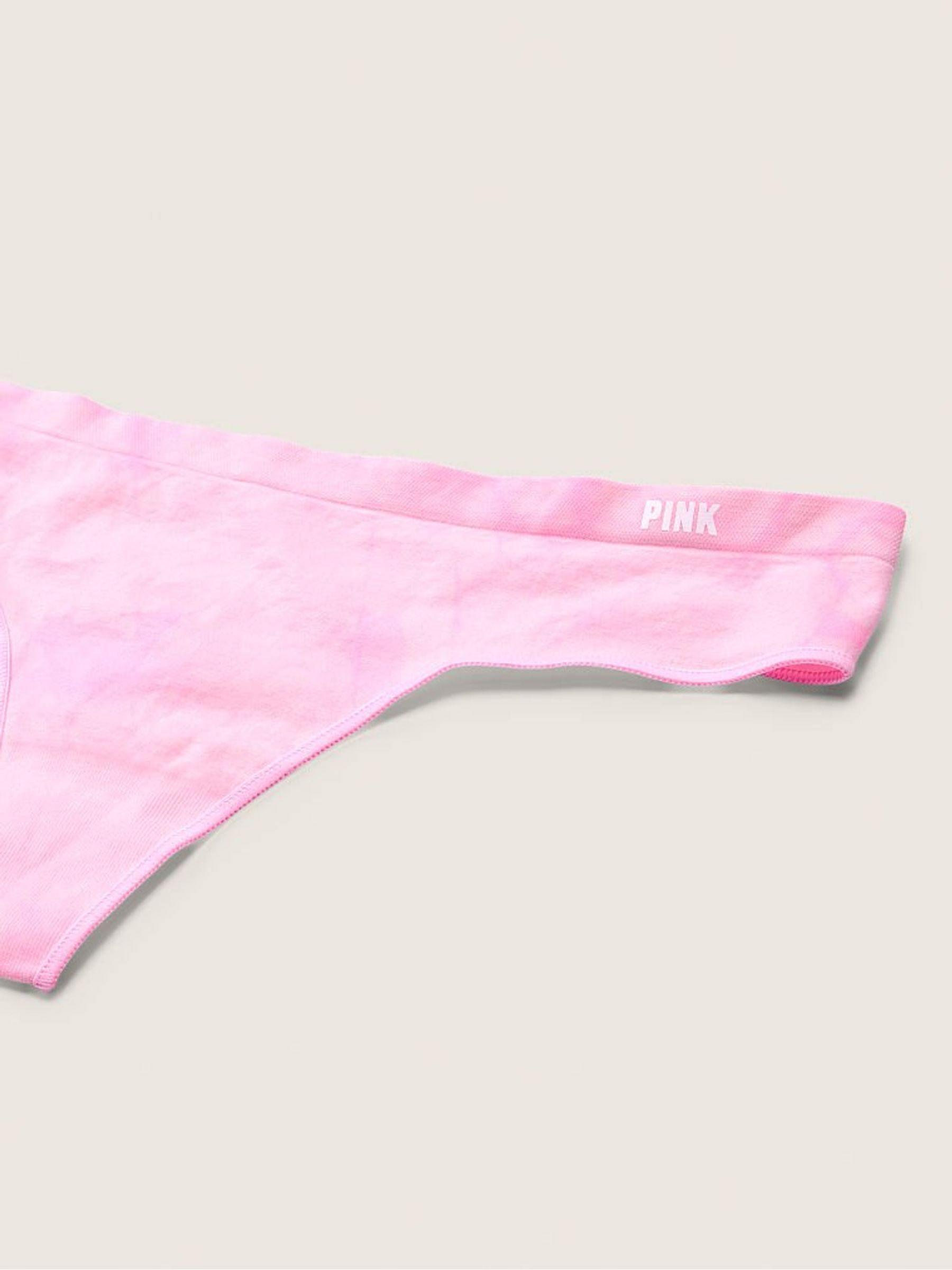 Tie Dye Horizon Pink Thong Knickers - Image 2 of 2