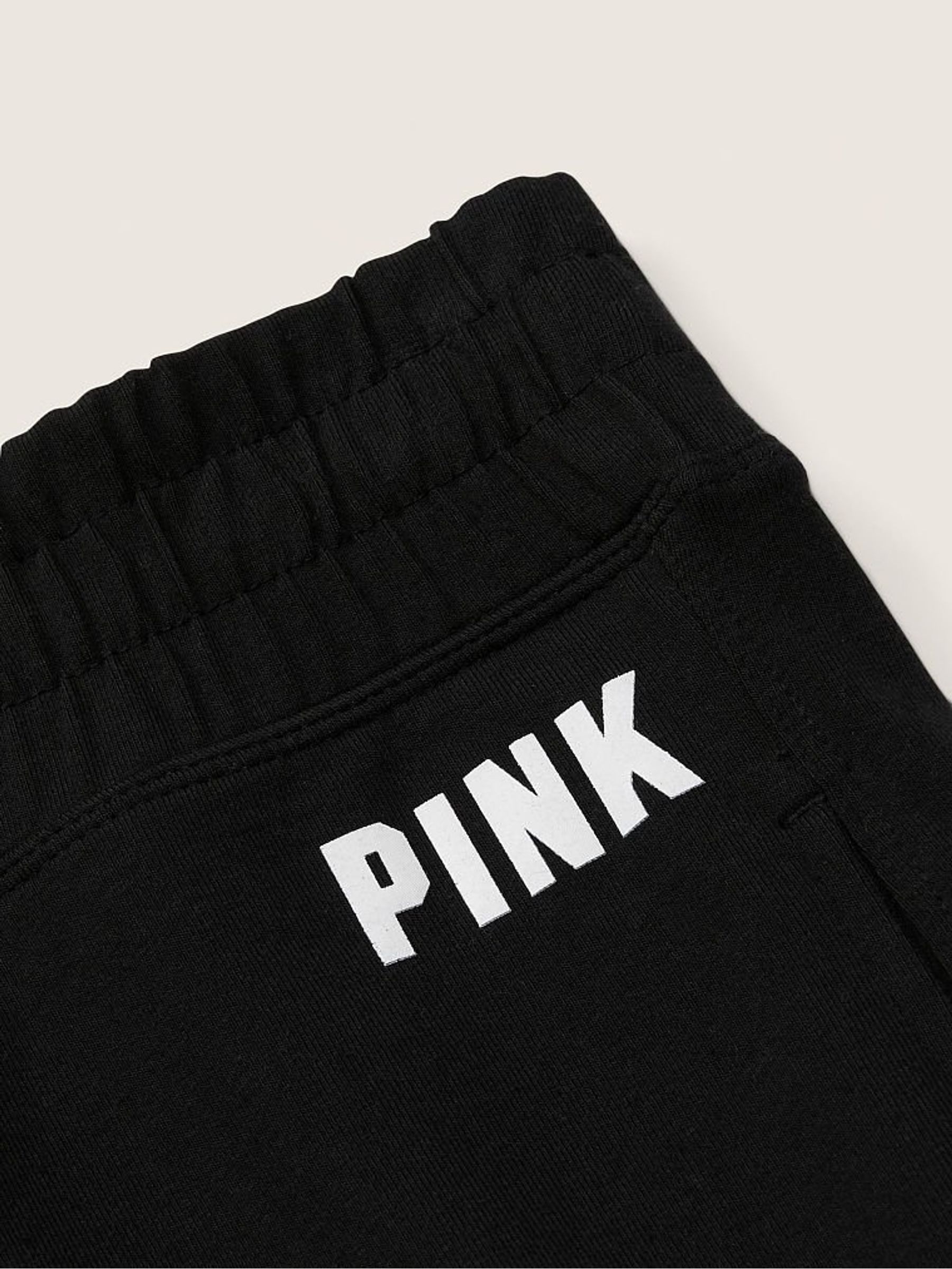 Pure Black Fleece Full Length Jogger - Image 4 of 4