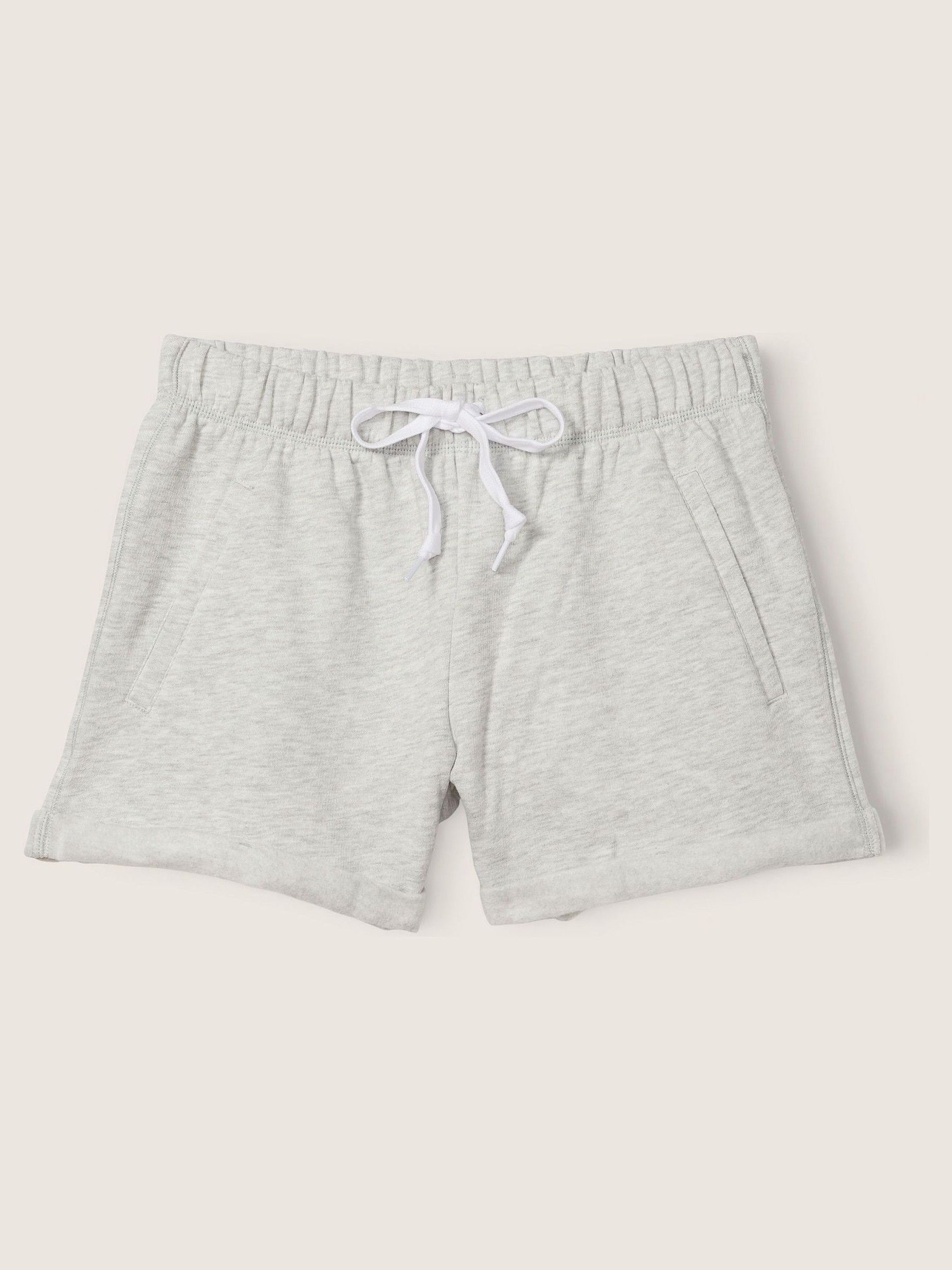 Heather Stone Grey Logo Lounge Short - Image 3 of 5