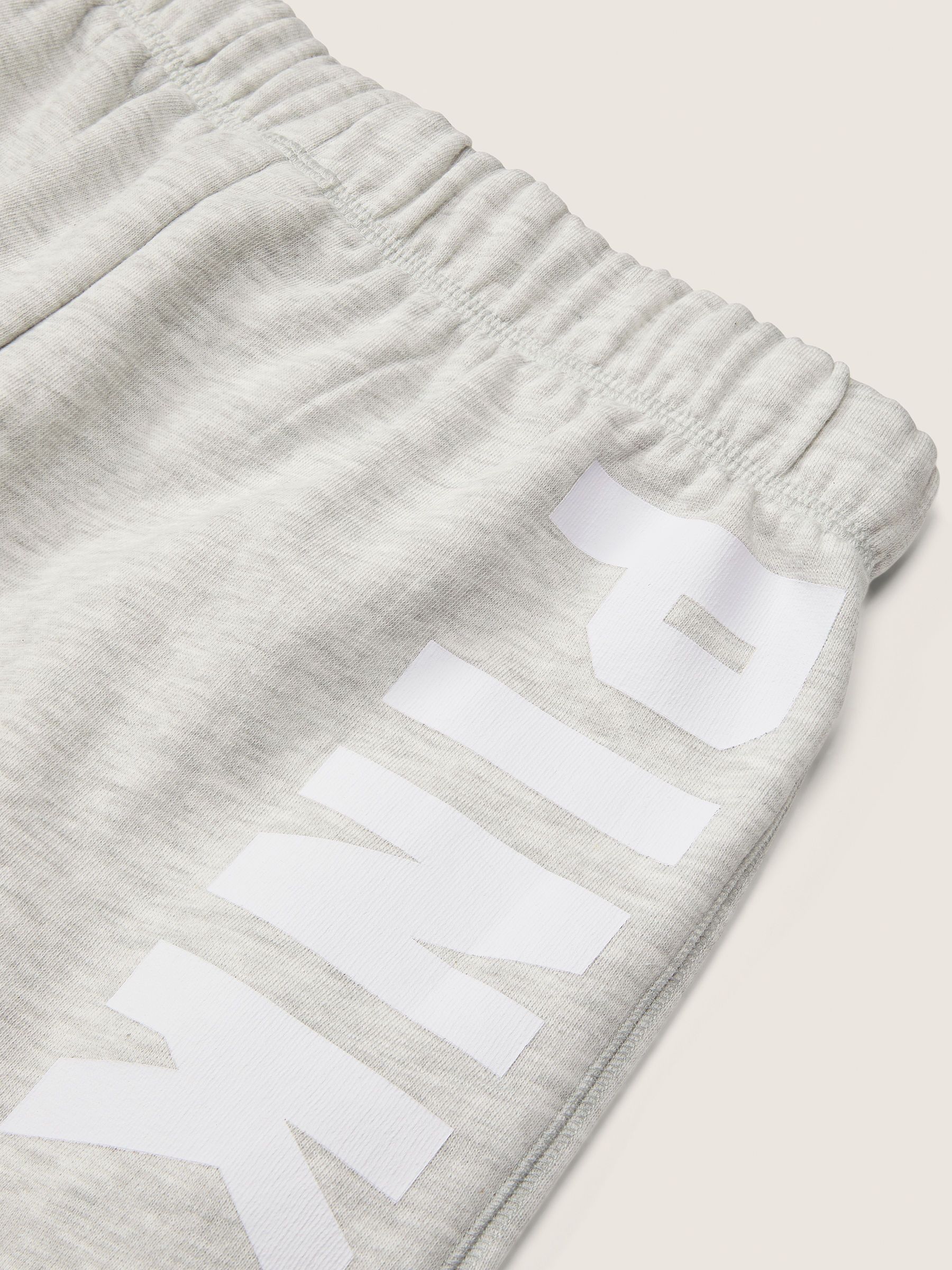 Heather Stone Grey Logo Lounge Short - Image 5 of 5