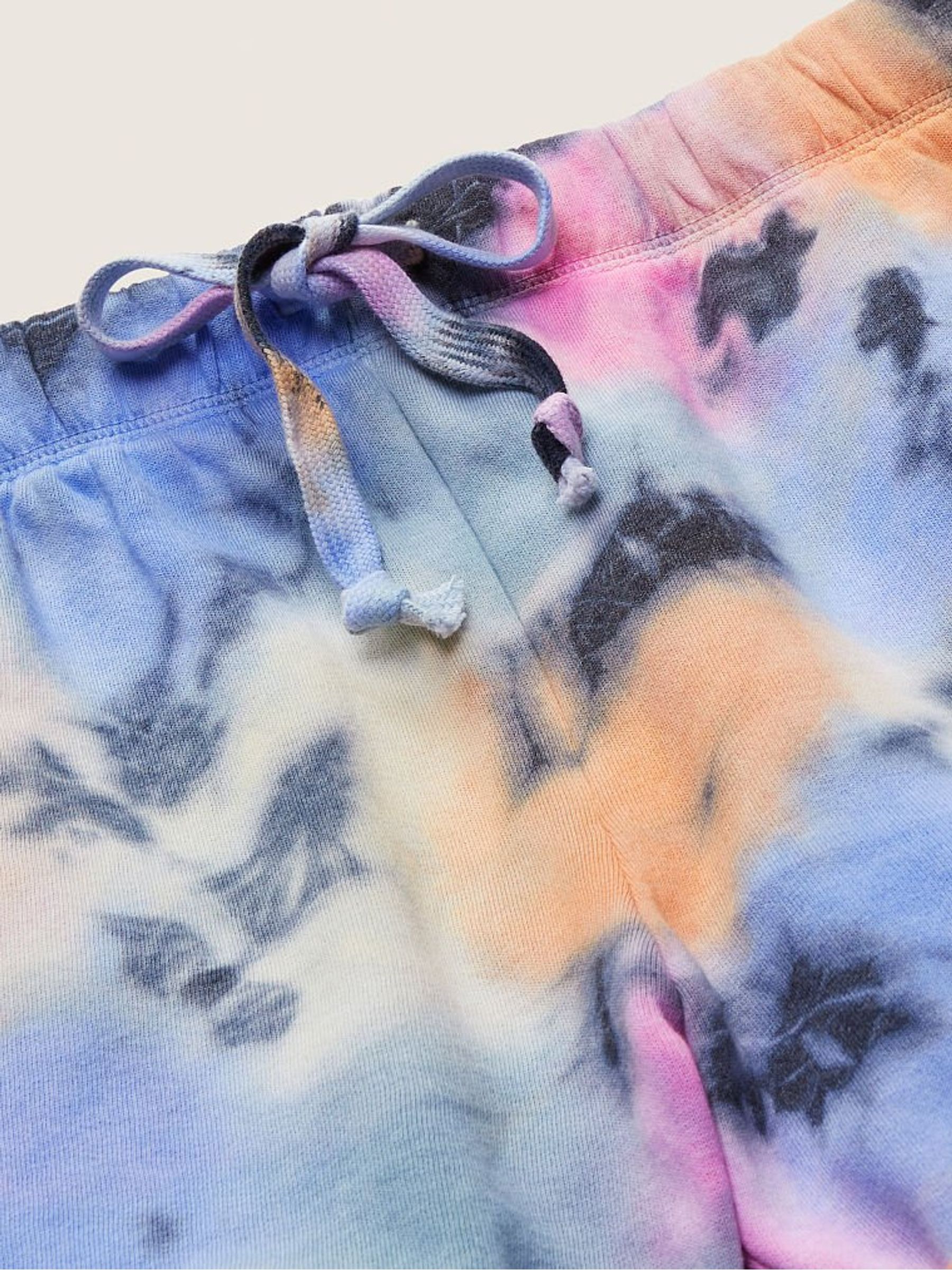 Tie Dye Blue Everyday Lounge Heritage Short - Image 5 of 5