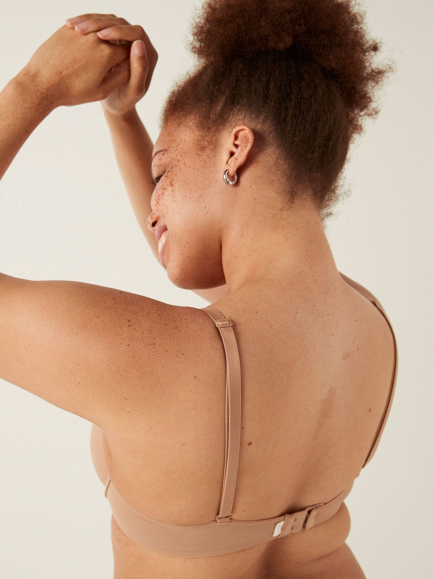 Mocha Latte Nude Smooth Lightly Lined Bra - Image 2 of 5
