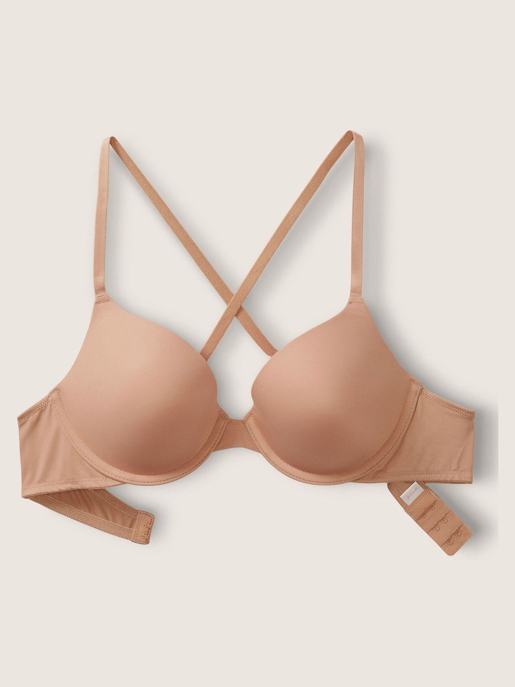 Mocha Latte Nude Smooth Lightly Lined Bra - Image 4 of 5