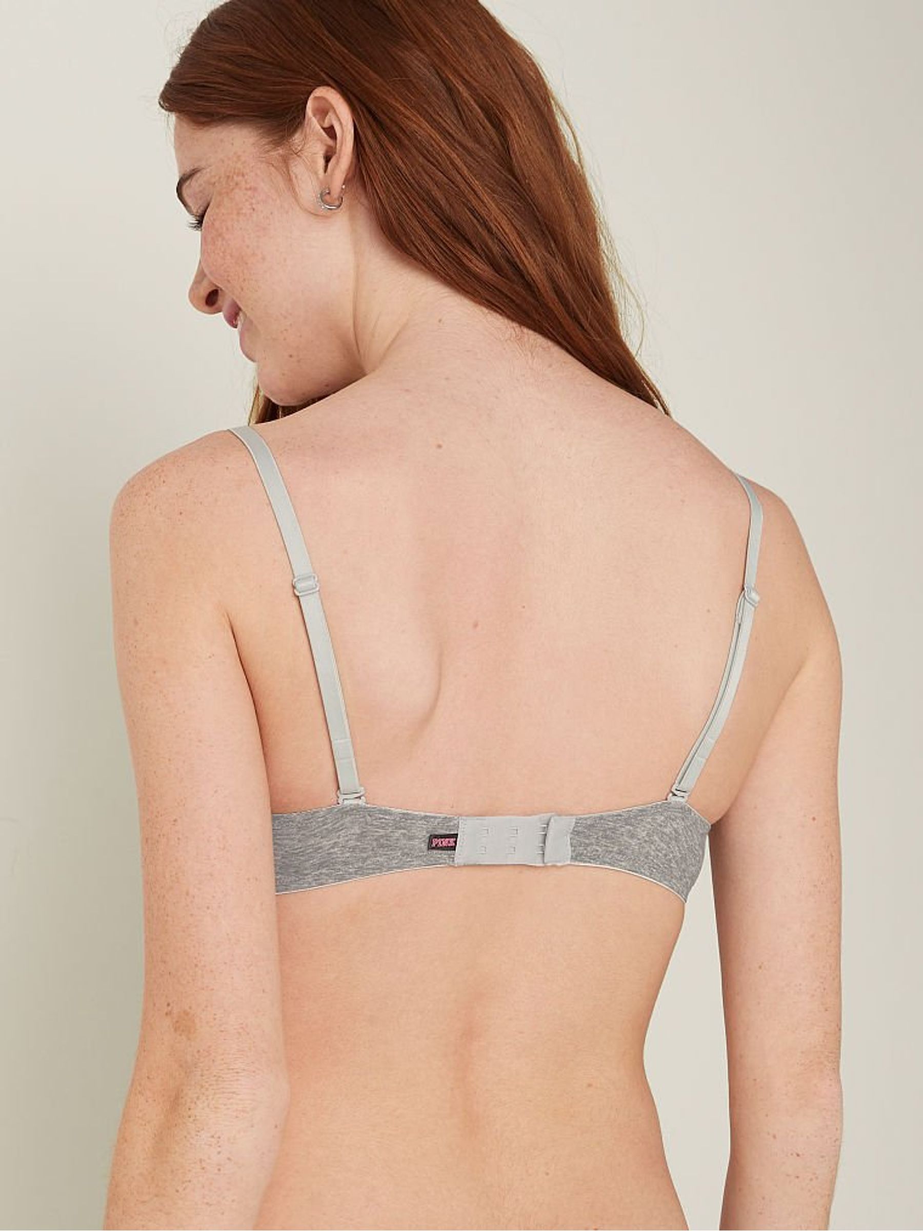 Heather Grey Smooth Push Up Bra - Image 2 of 5