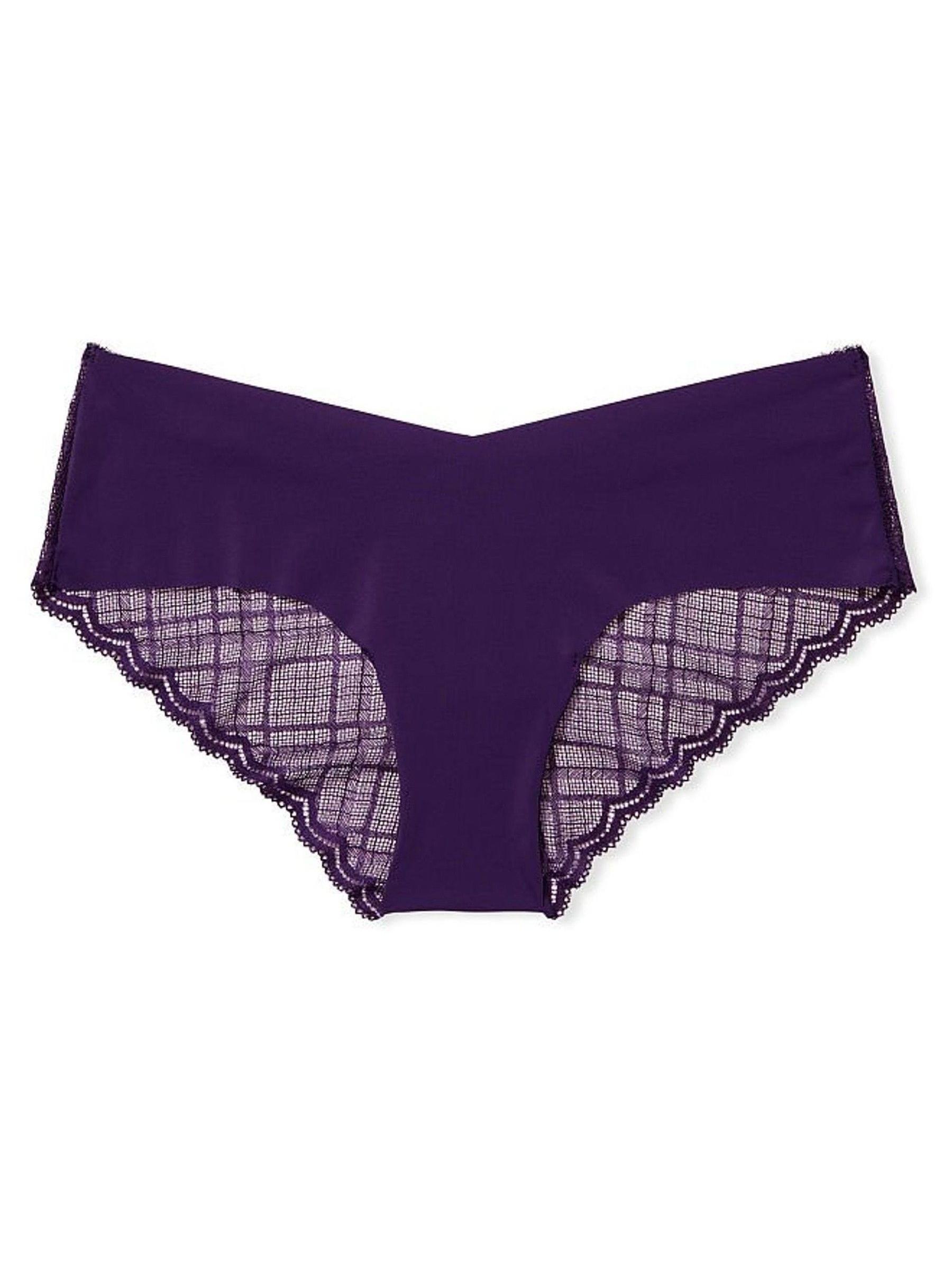 Plum Perfect Purple Lace No Show Cheeky Panty - Image 3 of 3
