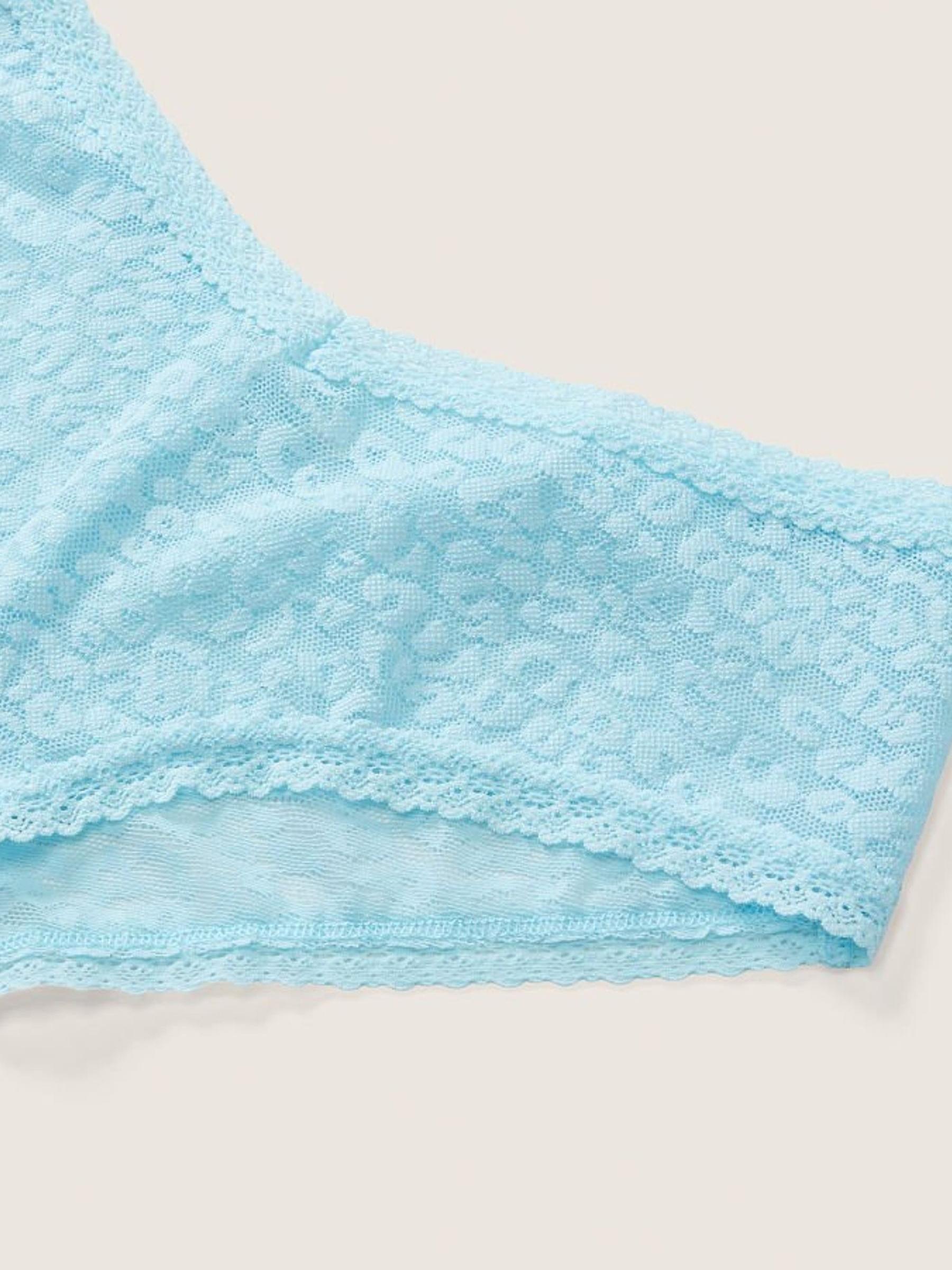 Blue Breeze Blue Lace Logo Cheeky Knickers - Image 2 of 2