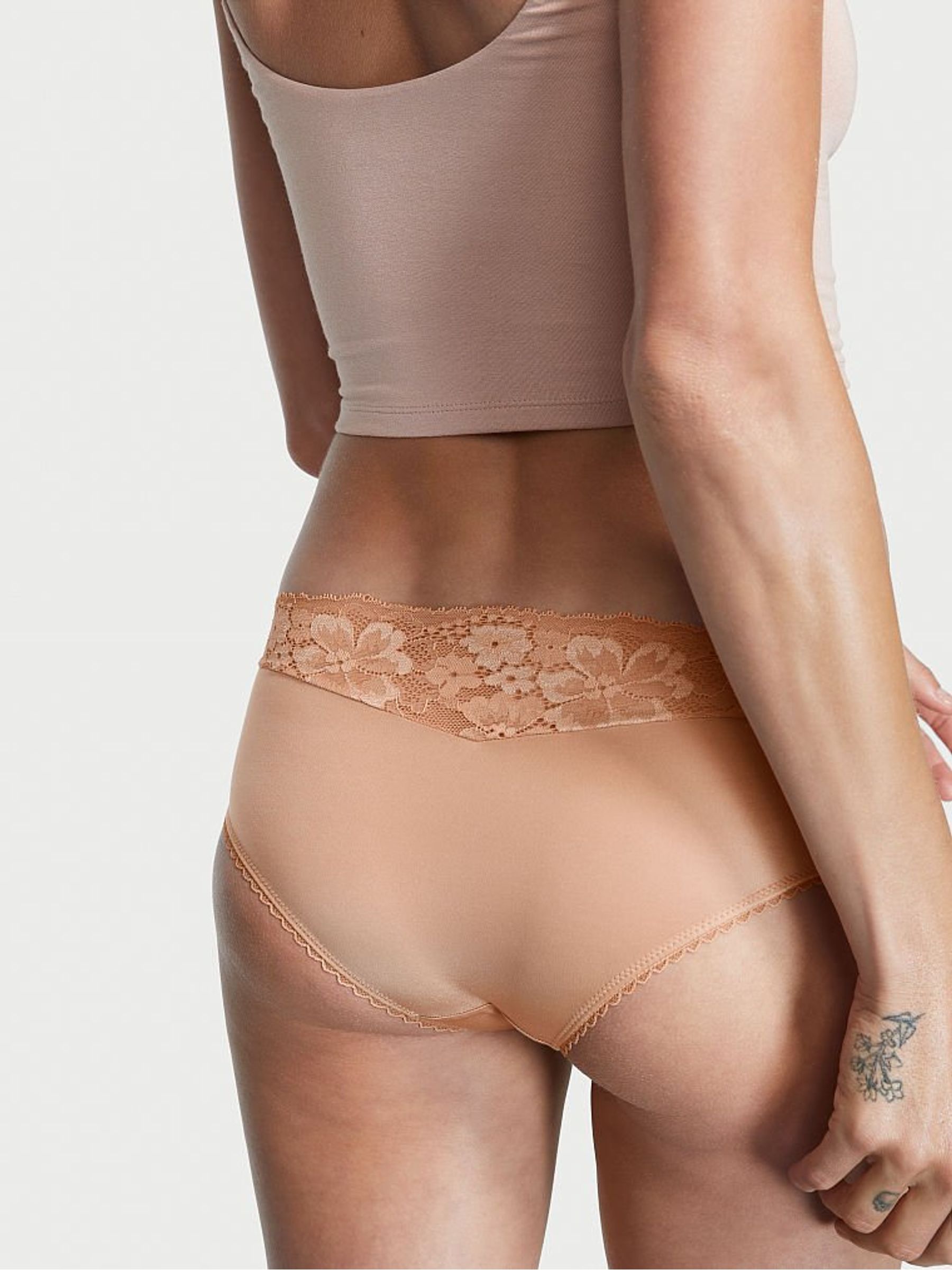 Toasted Sugar Nude Lace Hipster Panty - Image 2 of 3