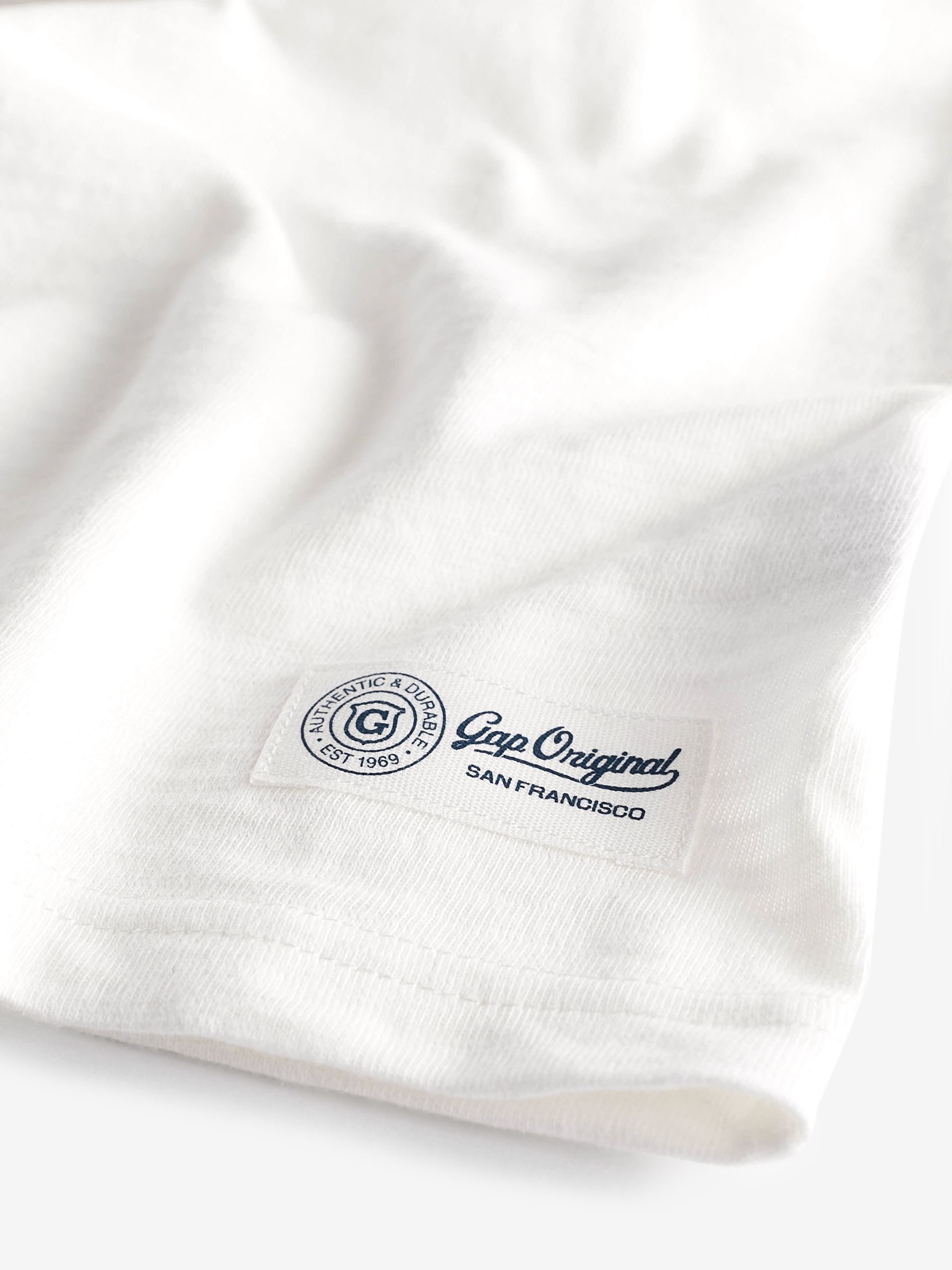 White Soft Polo Button Short Sleeve T-Shirt - Image 4 of 4