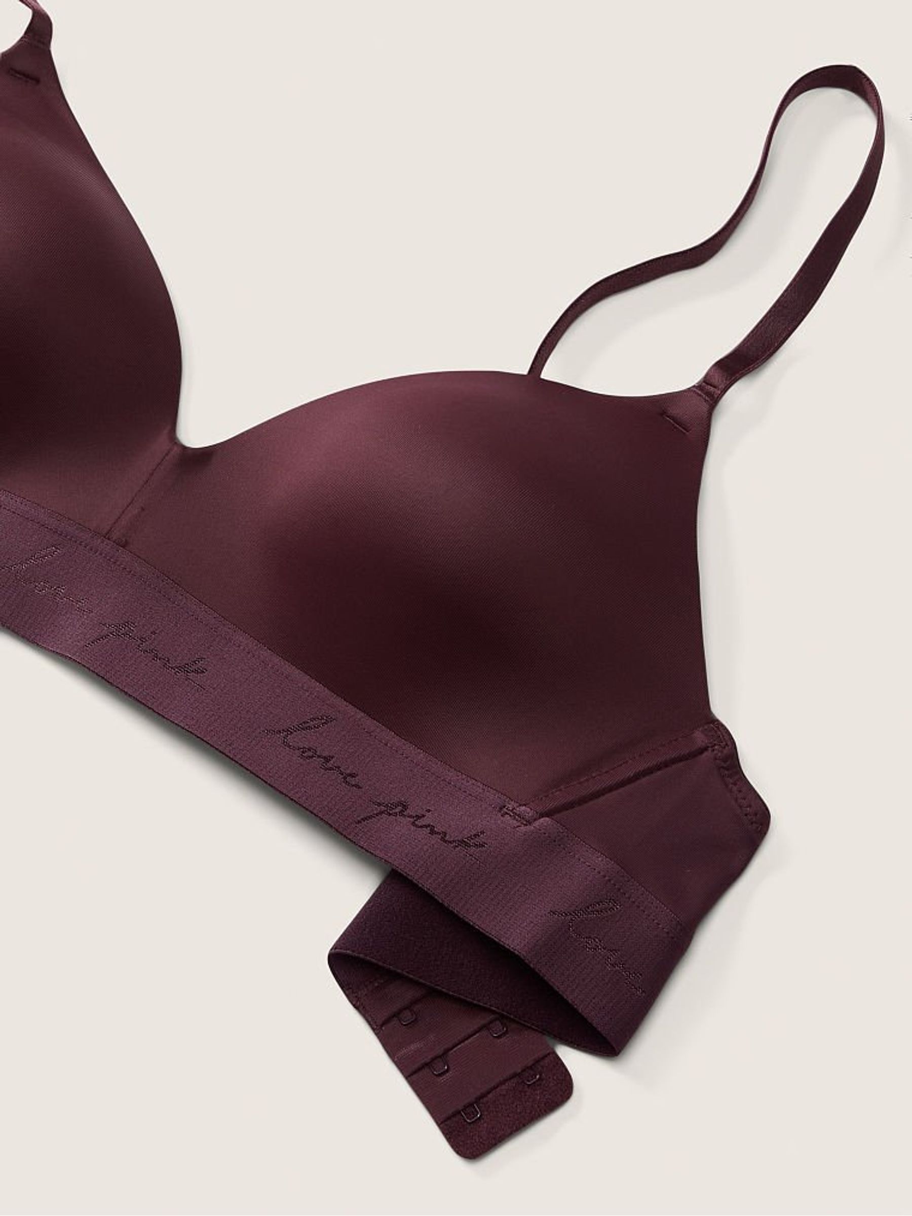 Brown Burnt Umber Smooth Lightly Lined Non Wired T-Shirt Bra - Image 5 of 5