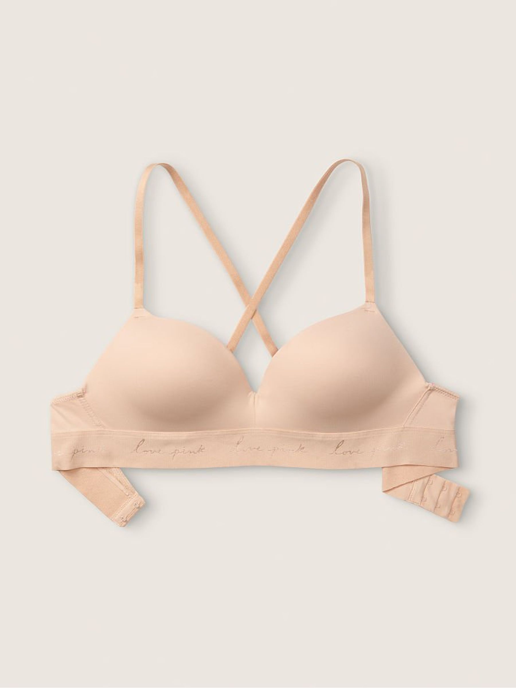 Champagne Nude Non Wired Push Up Smooth T-Shirt Bra - Image 5 of 5
