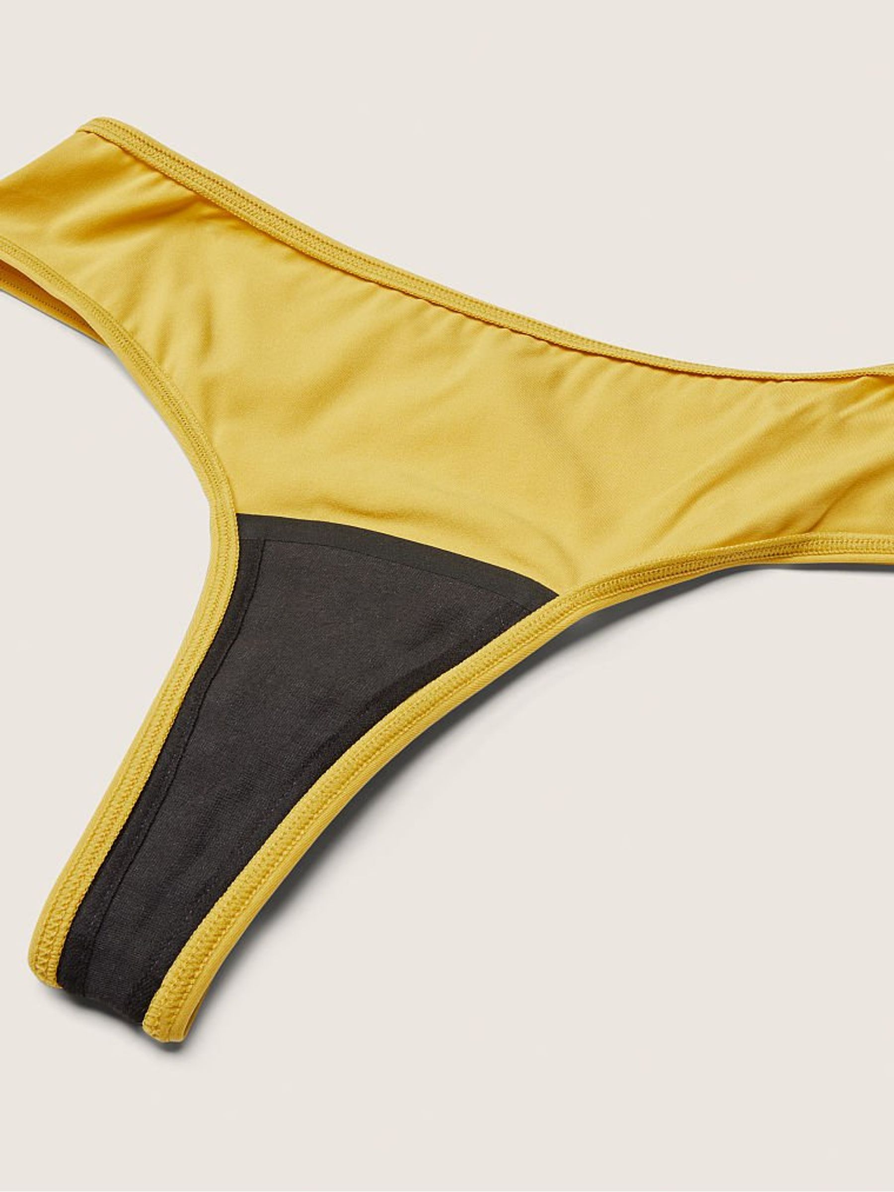 Golden Pear Yellow Period Thong Knicker - Image 3 of 3