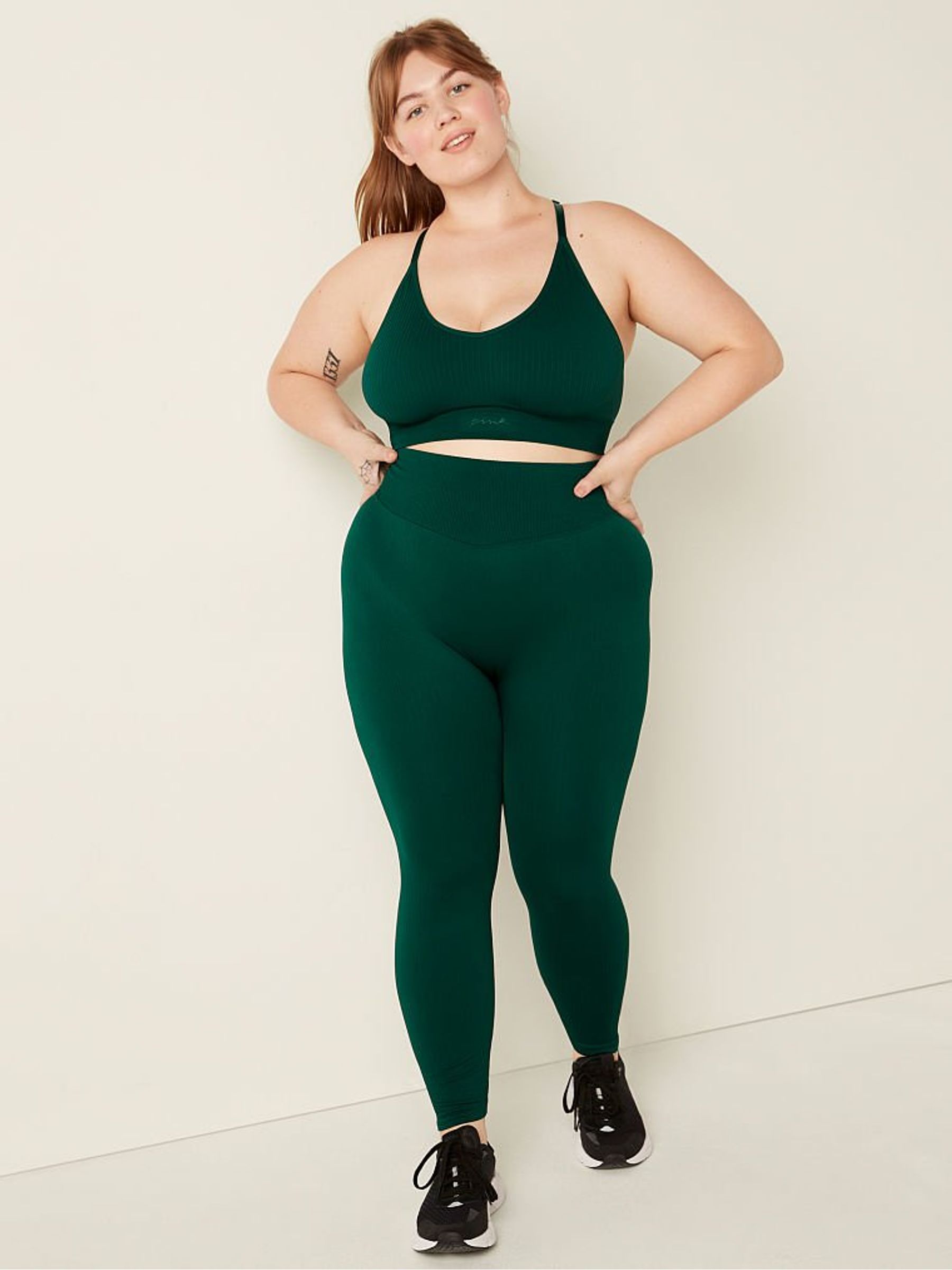 Dark Garden Seamless High Waist Workout Tight - Image 1 of 4