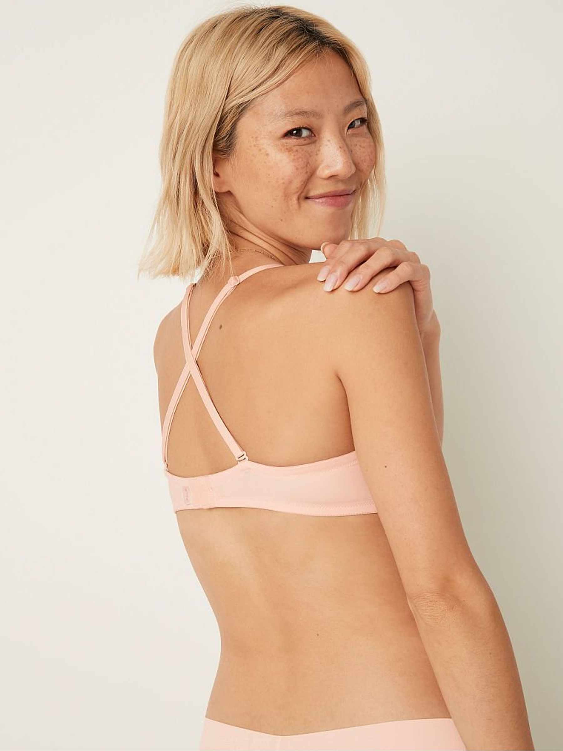 Peach Nectar Nude Smooth Multiway Strapless Push Up Bra - Image 2 of 6