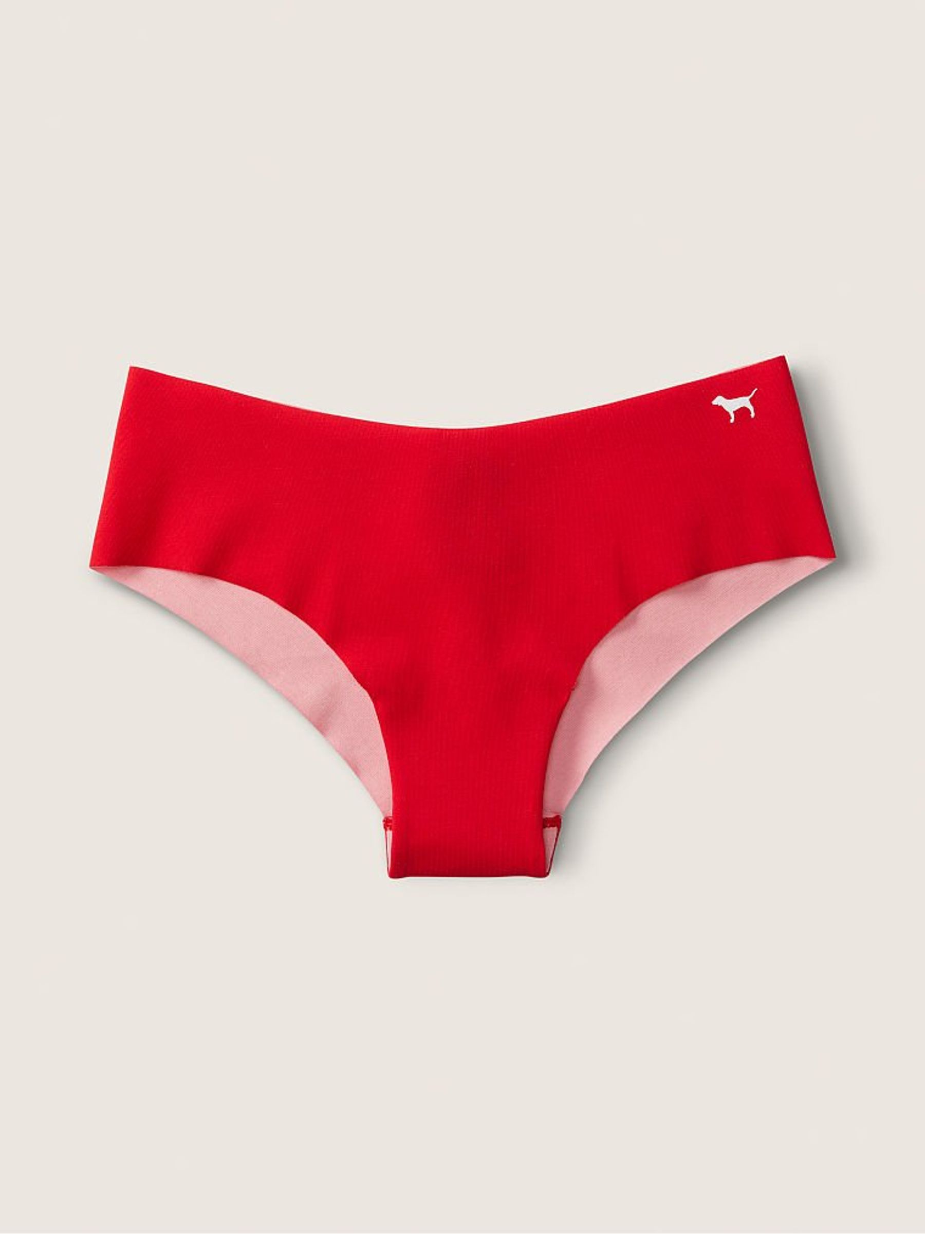Fury Red No Show Cotton Cheeky Knickers - Image 1 of 2