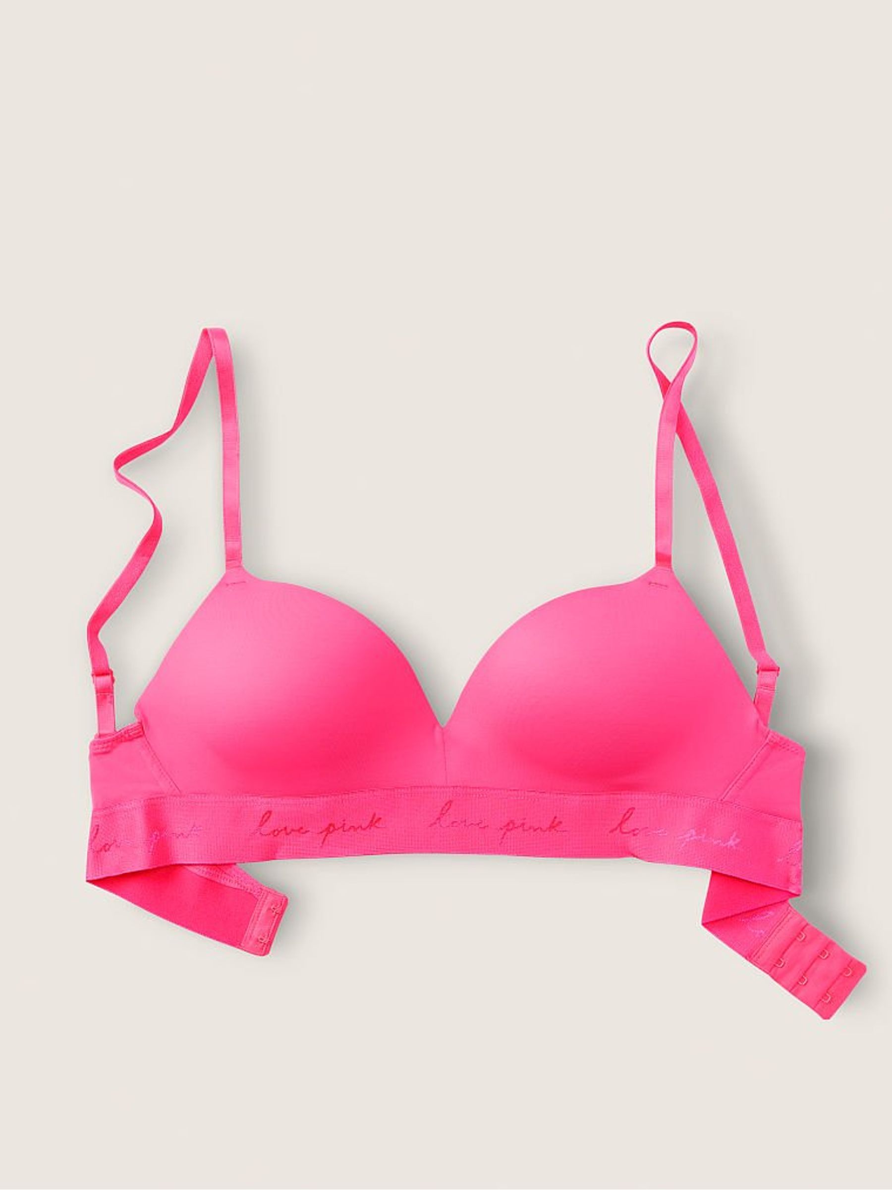 Carpri Pink Smooth Non Wired Push Up T-Shirt Bra - Image 3 of 5