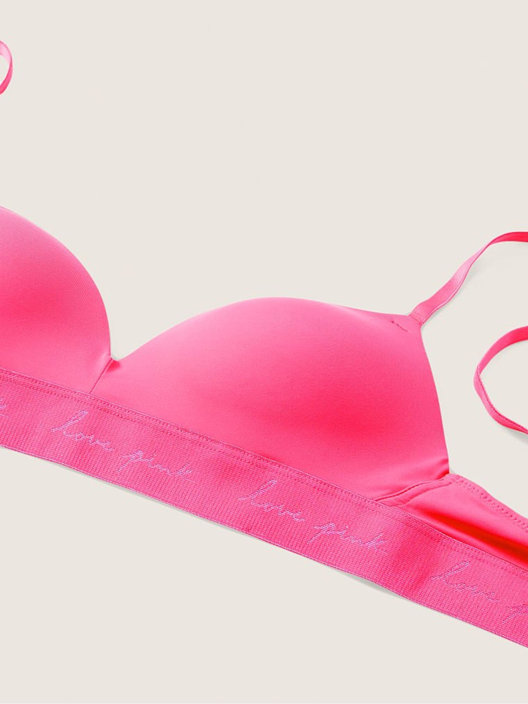 Carpri Pink Smooth Non Wired Push Up T-Shirt Bra - Image 5 of 5