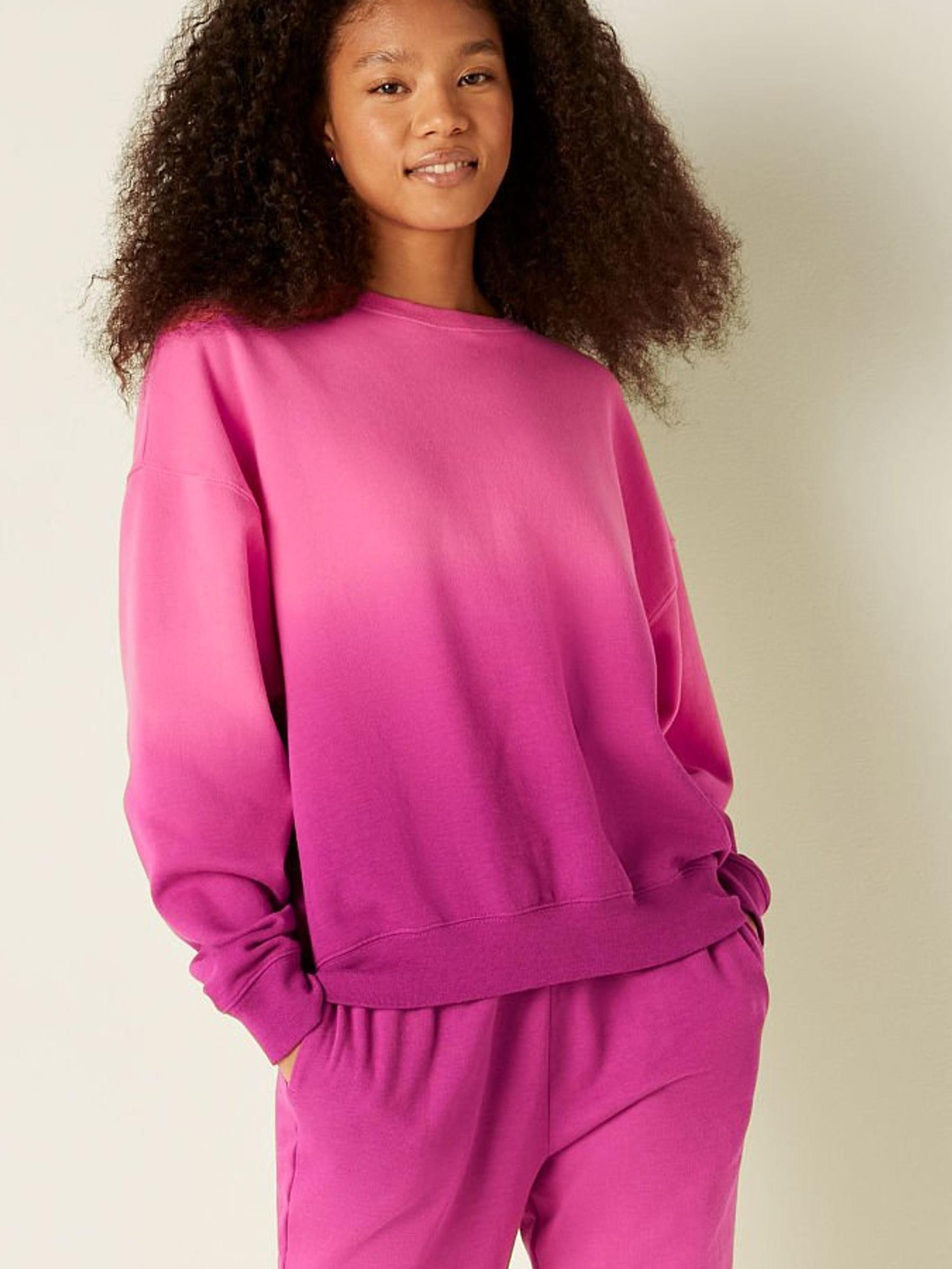 Capri Pink Ombre Crew Sweatshirt - Image 1 of 4