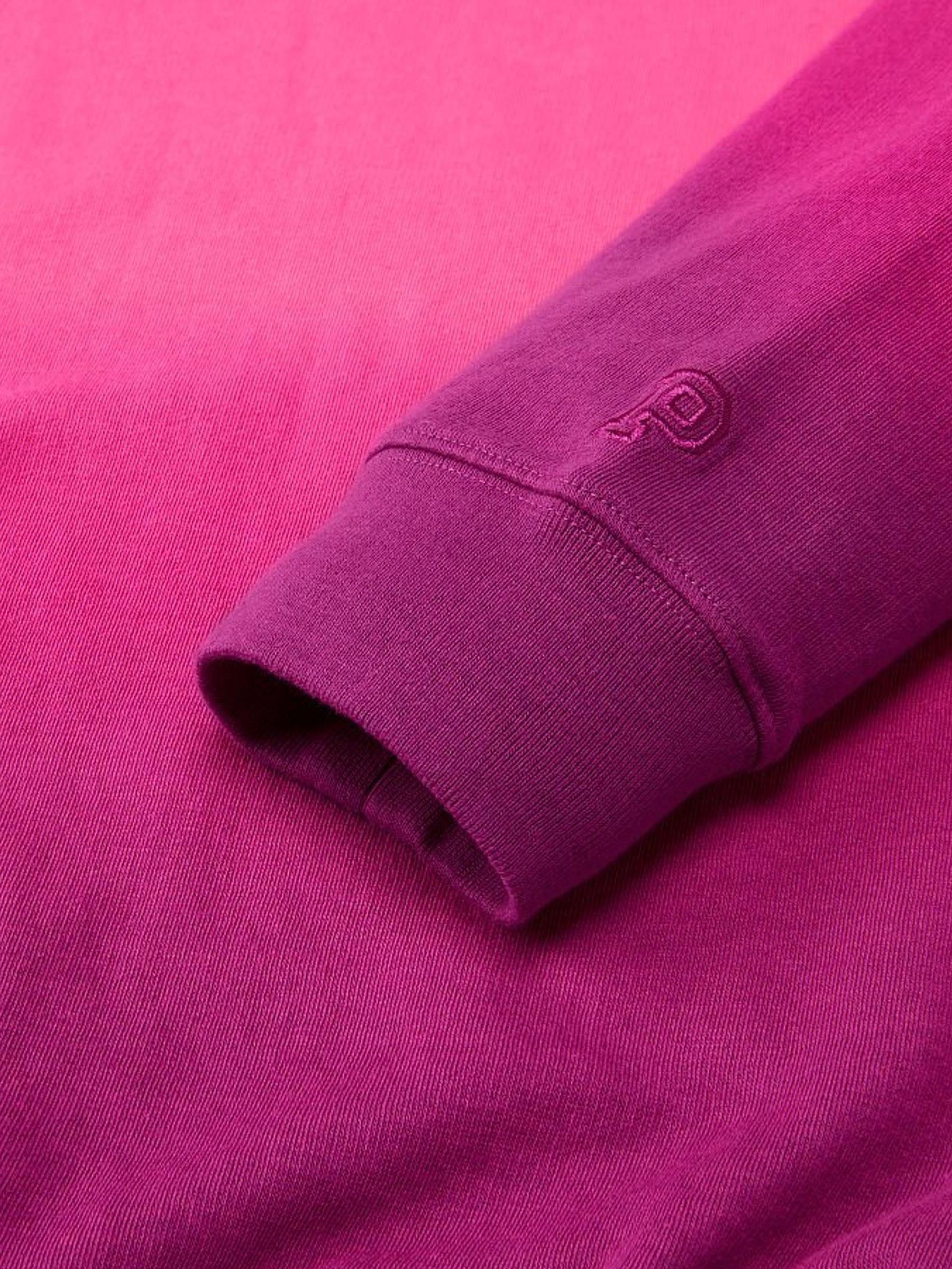 Capri Pink Ombre Crew Sweatshirt - Image 4 of 4
