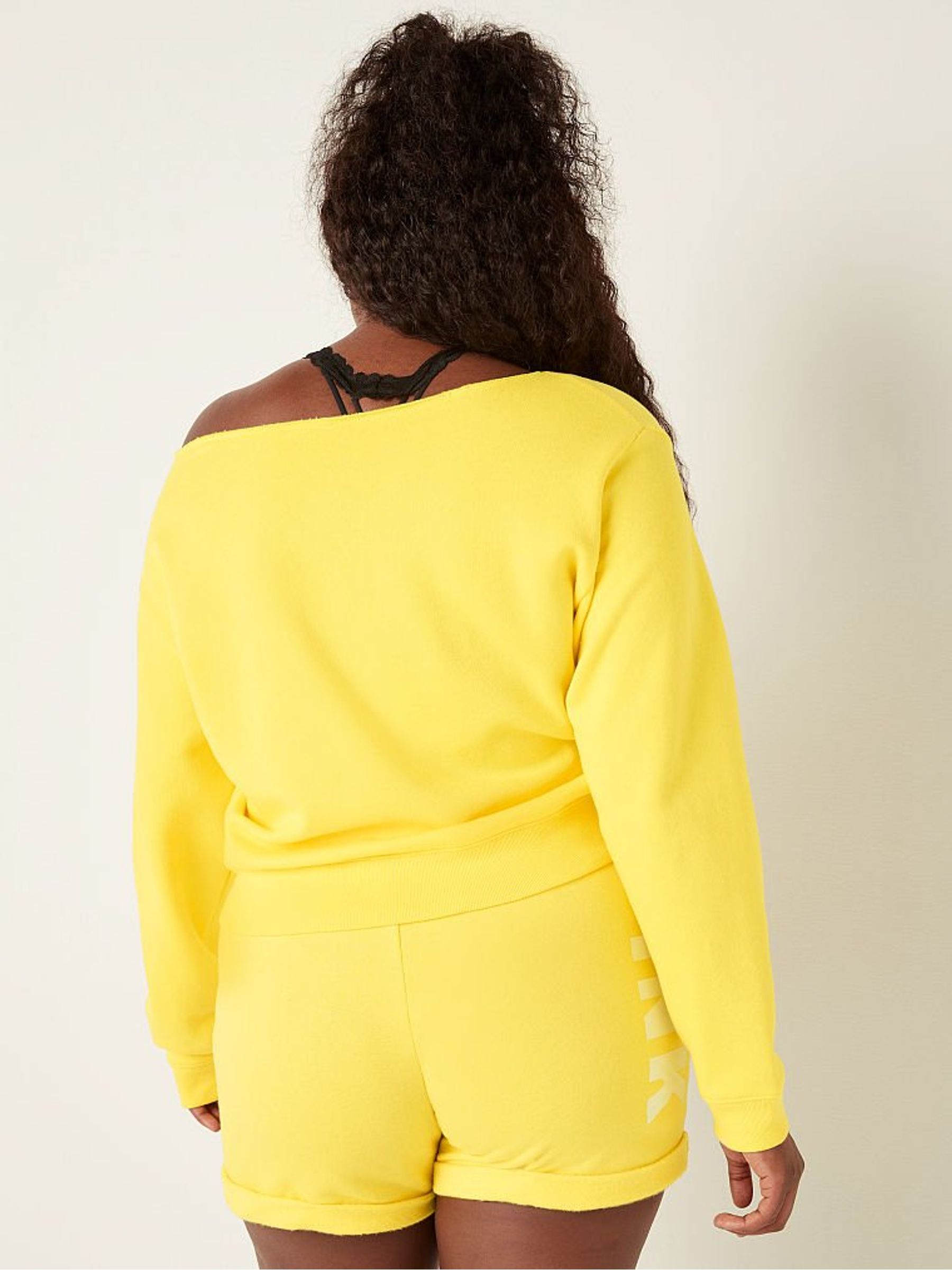 Banarama Logo Everyday Lounge Off The Shoulder Sweatshirt - Image 2 of 4