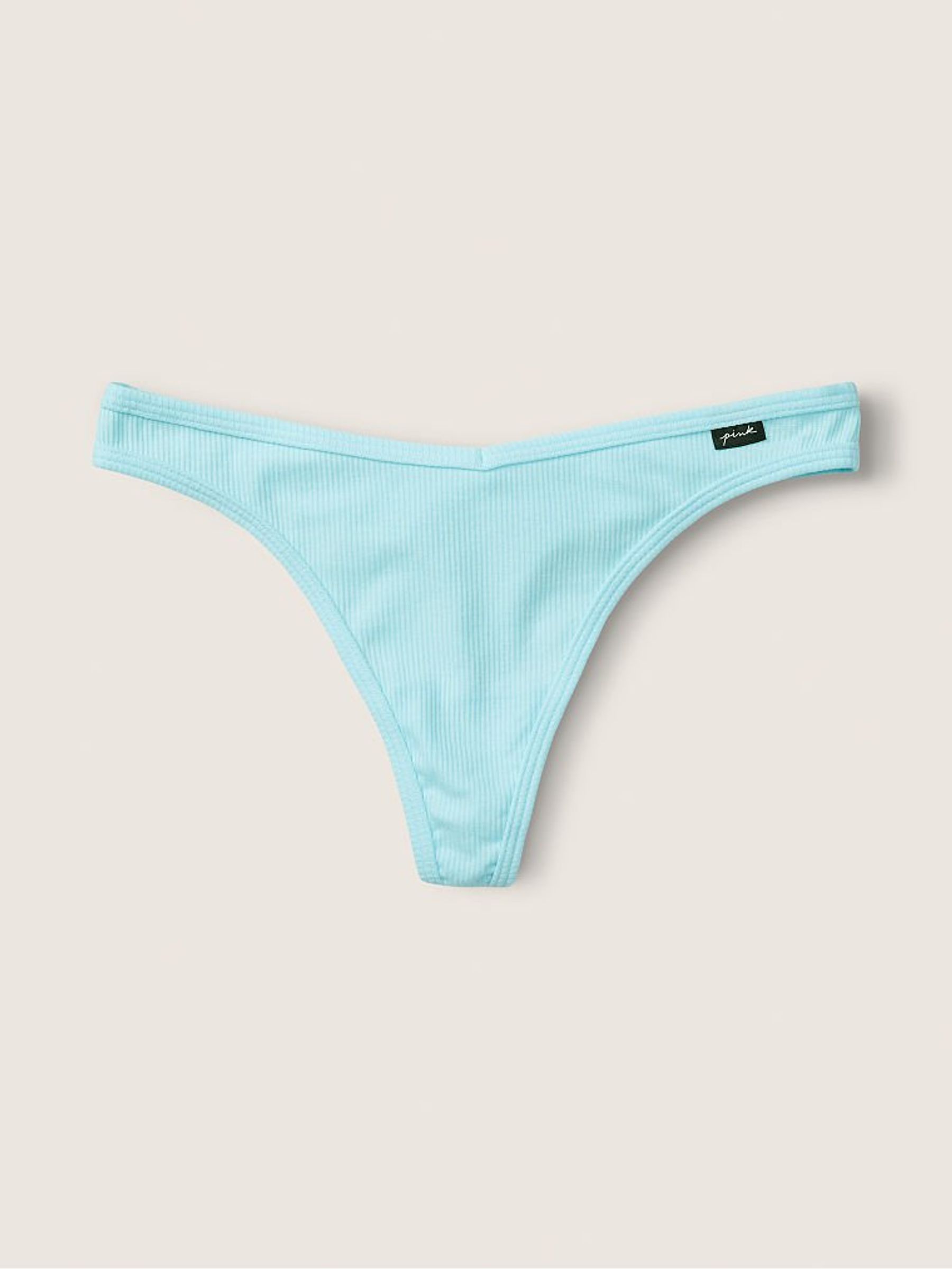 Blue Breeze Cotton Thong Knickers - Image 1 of 1
