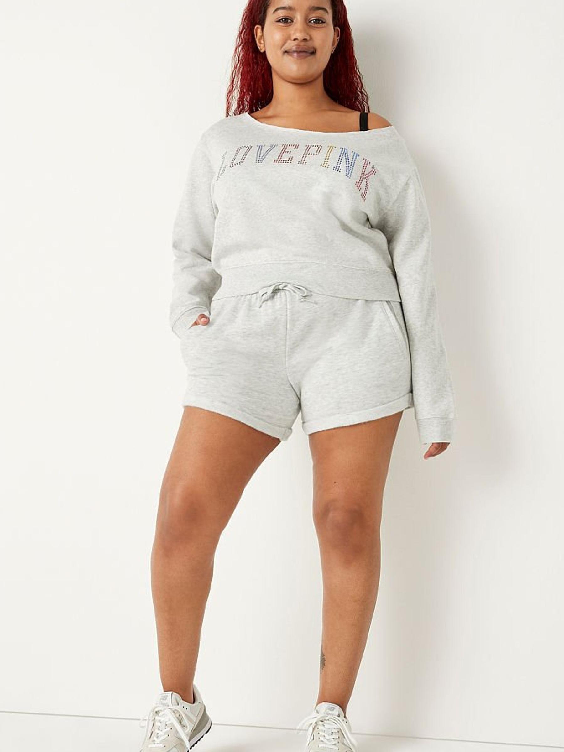 Heather Stone Grey Rainbow Shine Everyday Lounge Heritage Short - Image 1 of 5