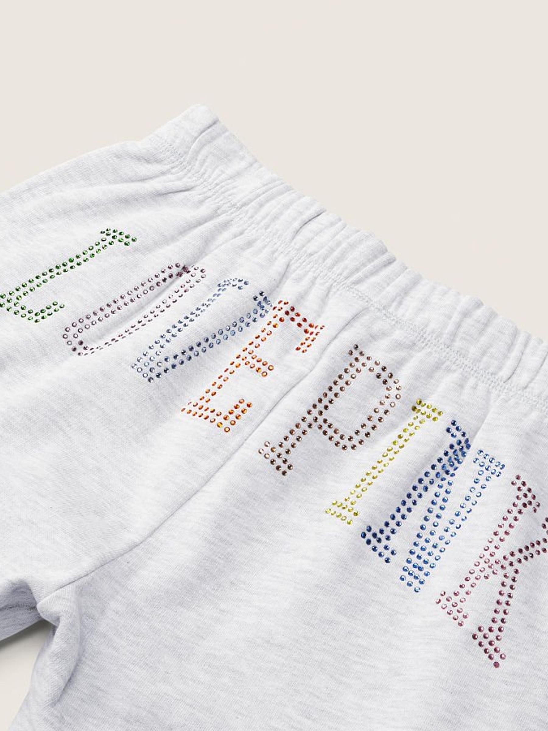 Heather Stone Grey Rainbow Shine Everyday Lounge Heritage Short - Image 5 of 5