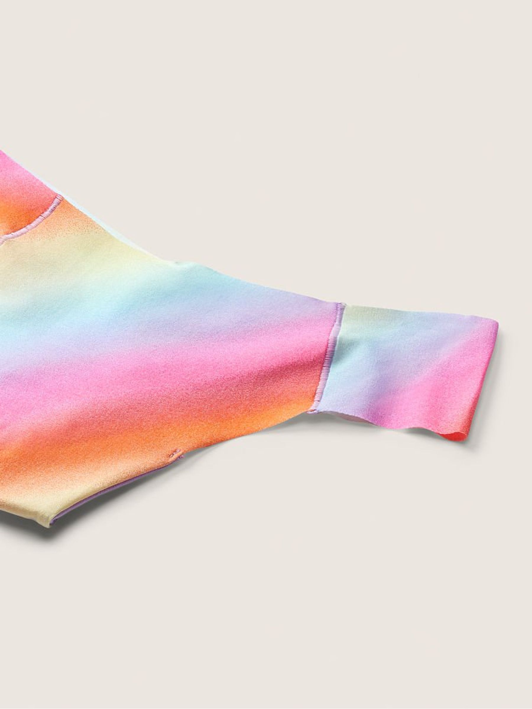 Capri Pink Multicolor Gradient No Show Thong Knickers - Image 2 of 2