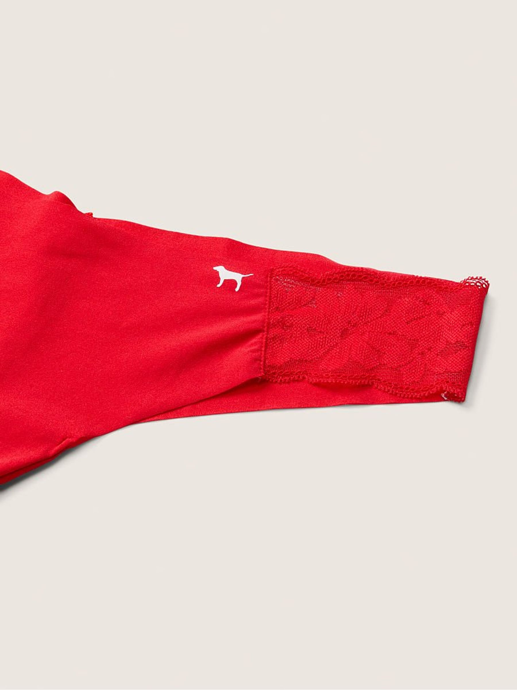 Red Pepper Red No Show Thong Knickers - Image 2 of 2