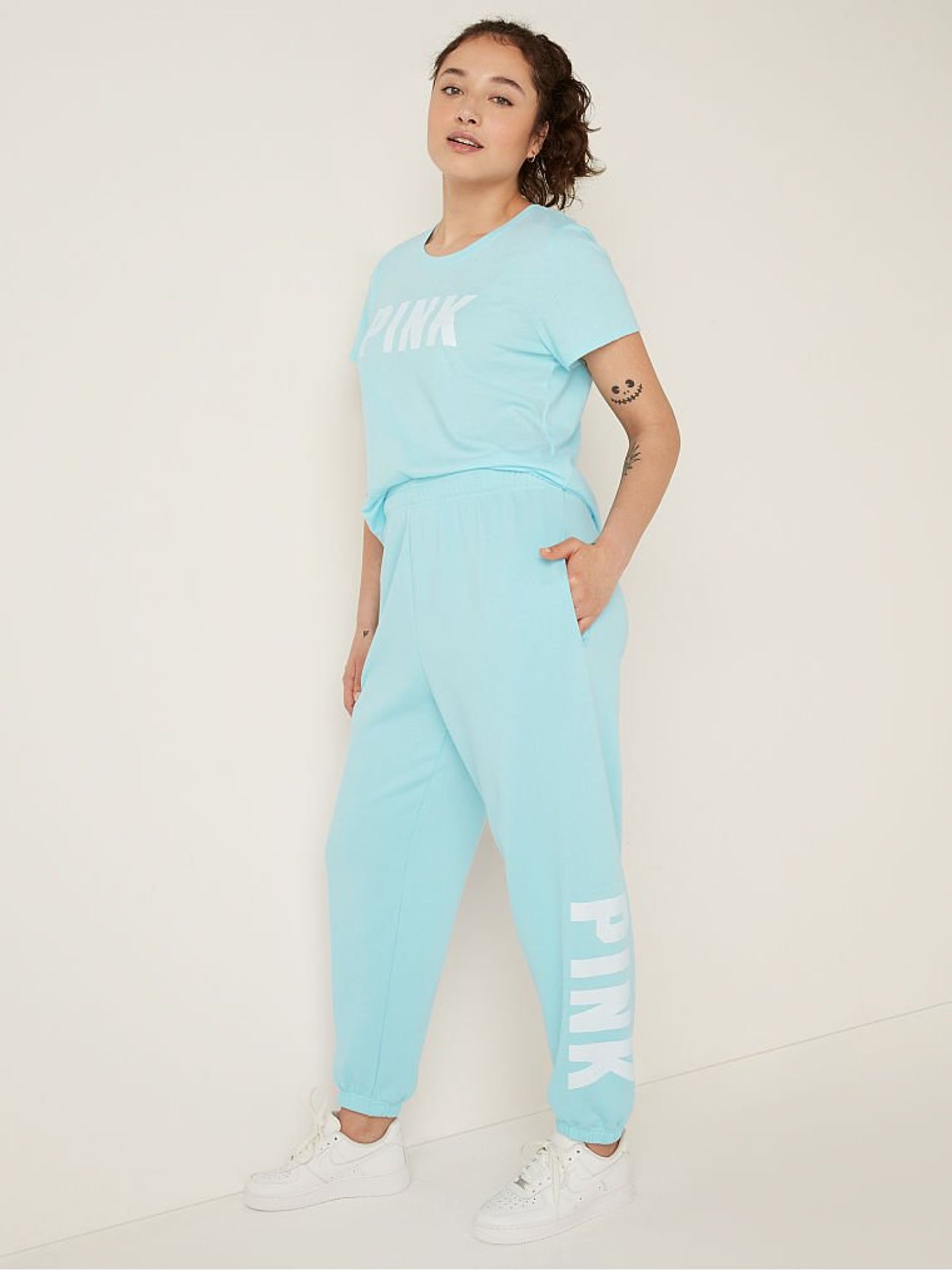 Breeze Blue Fleece Jogger - Image 1 of 3