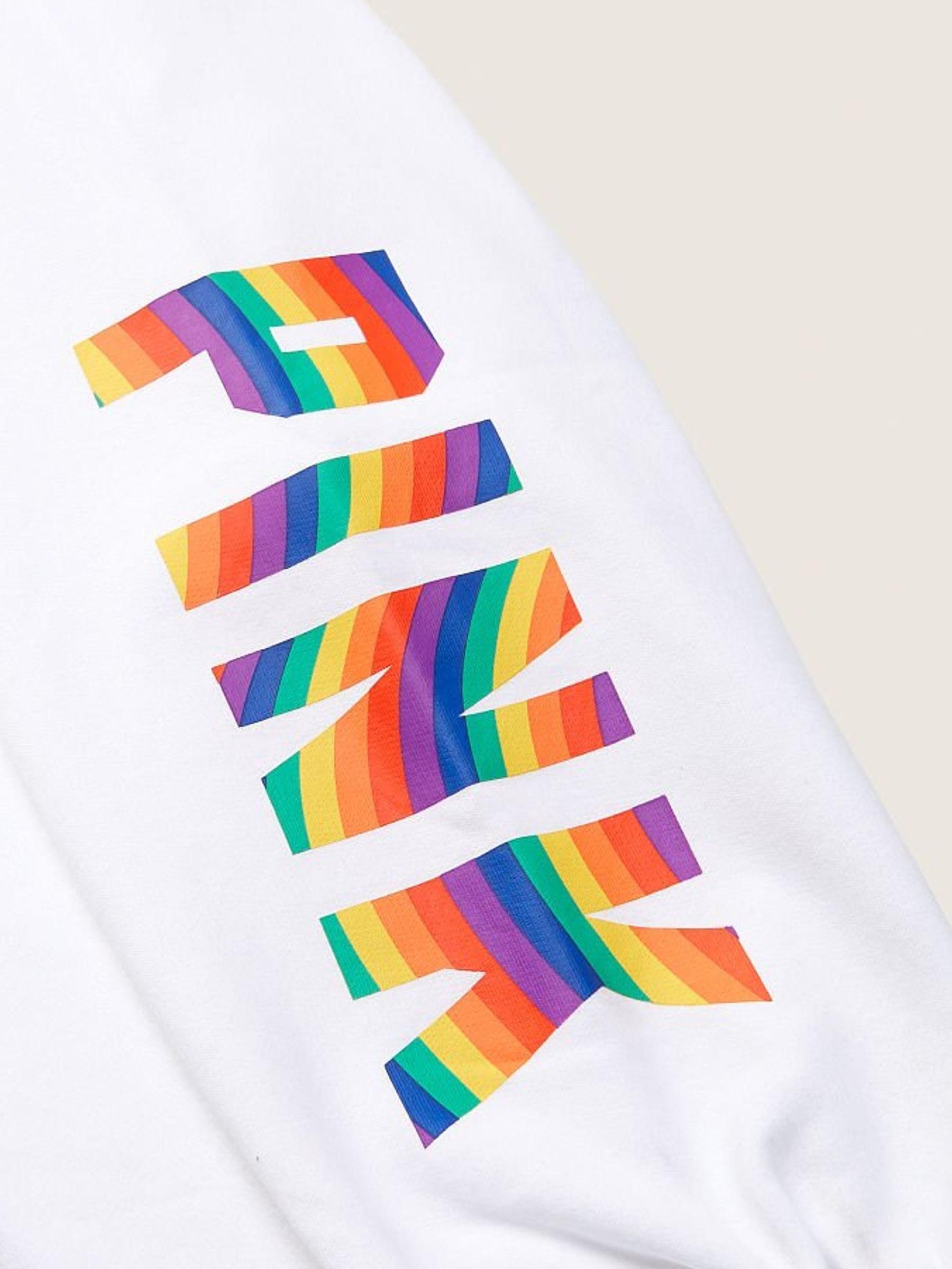 Optic White Pride Sans Logo Everyday Lounge Campus Pant - Image 3 of 3