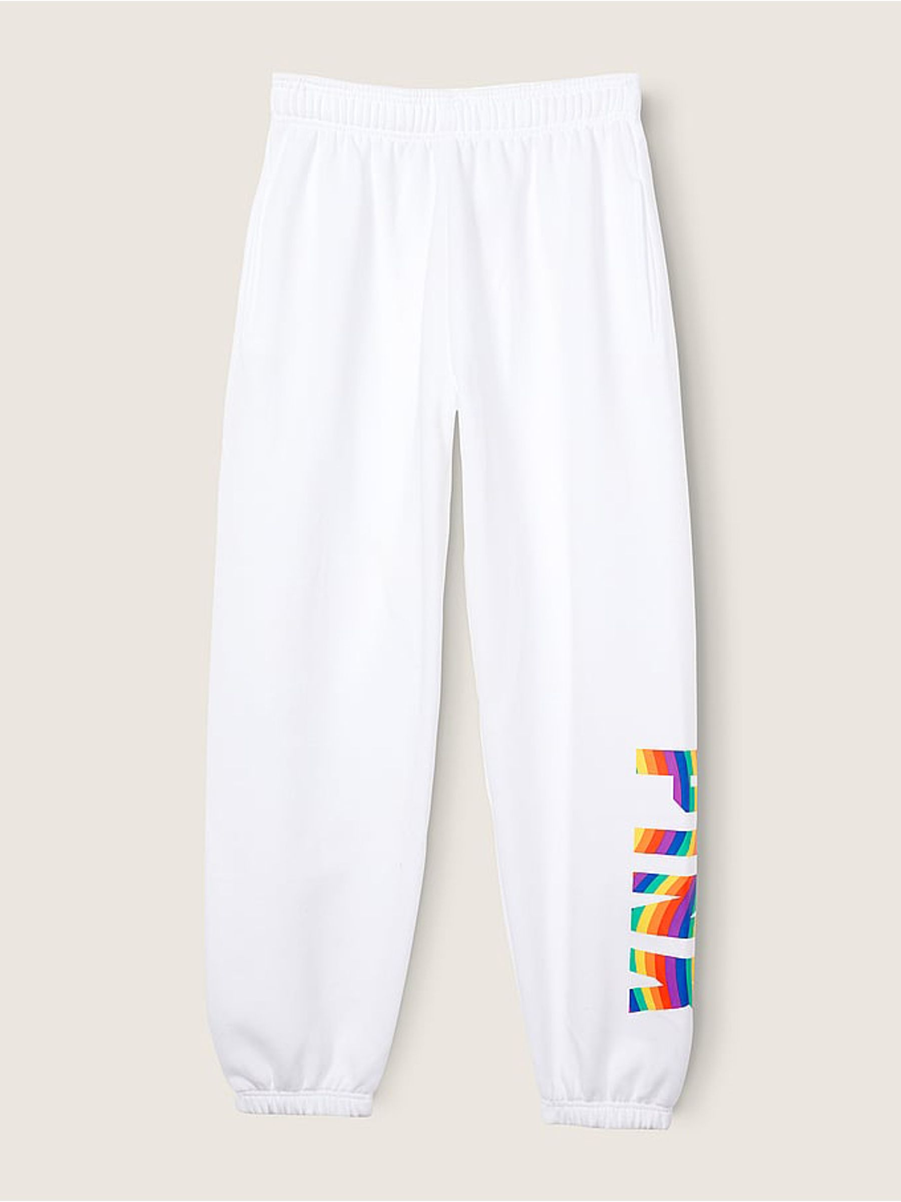 Optic White Pride Sans Logo Everyday Lounge Campus Pant - Image 4 of 5