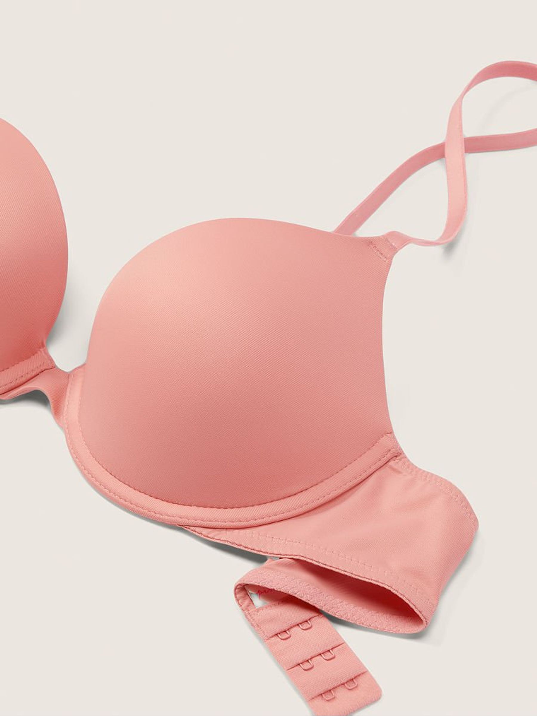 French Rose Pink Smooth Push Up Bra - Image 5 of 5
