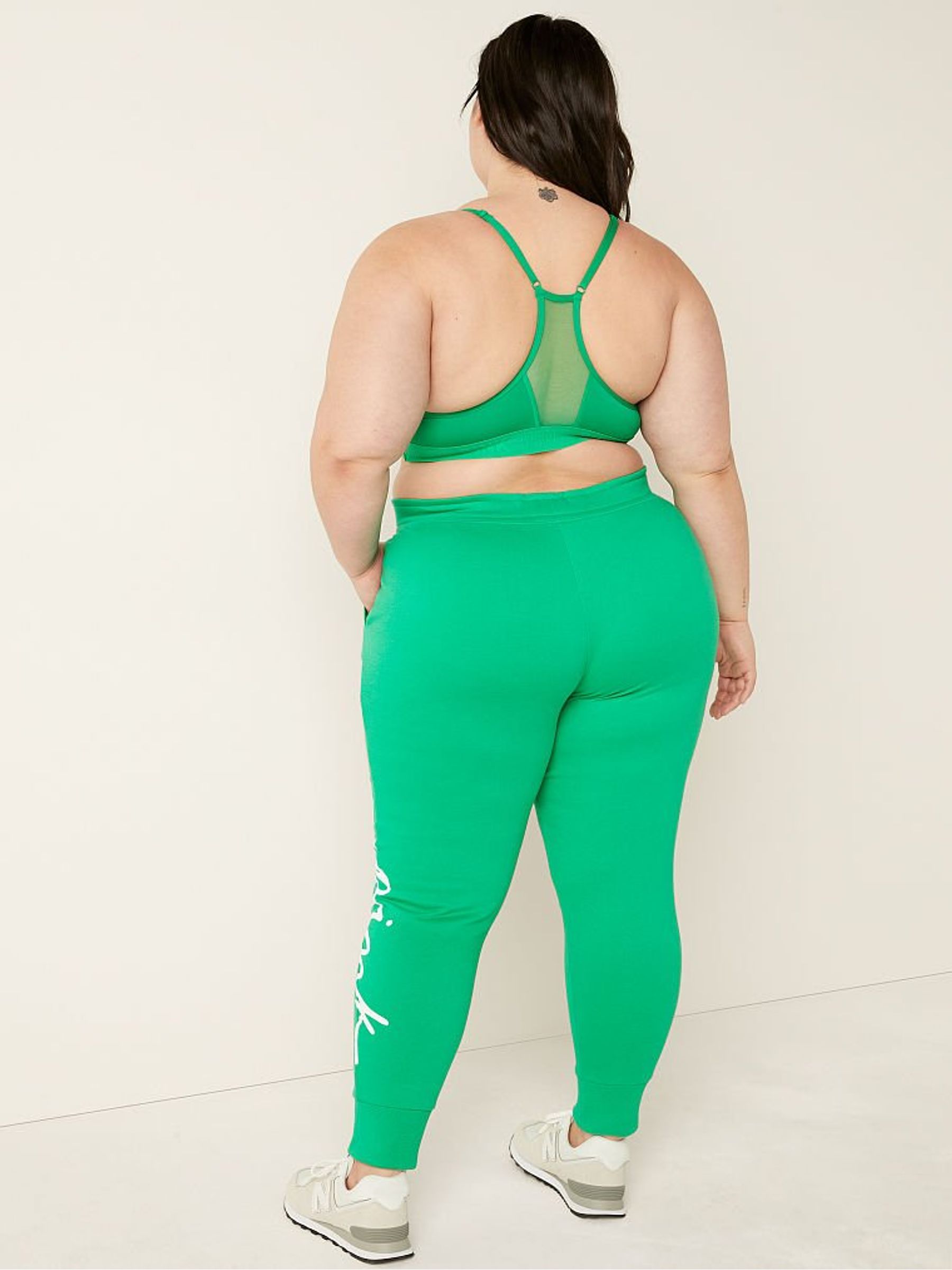 Electric Green Script Logo Everyday Lounge Jogger - Image 2 of 4