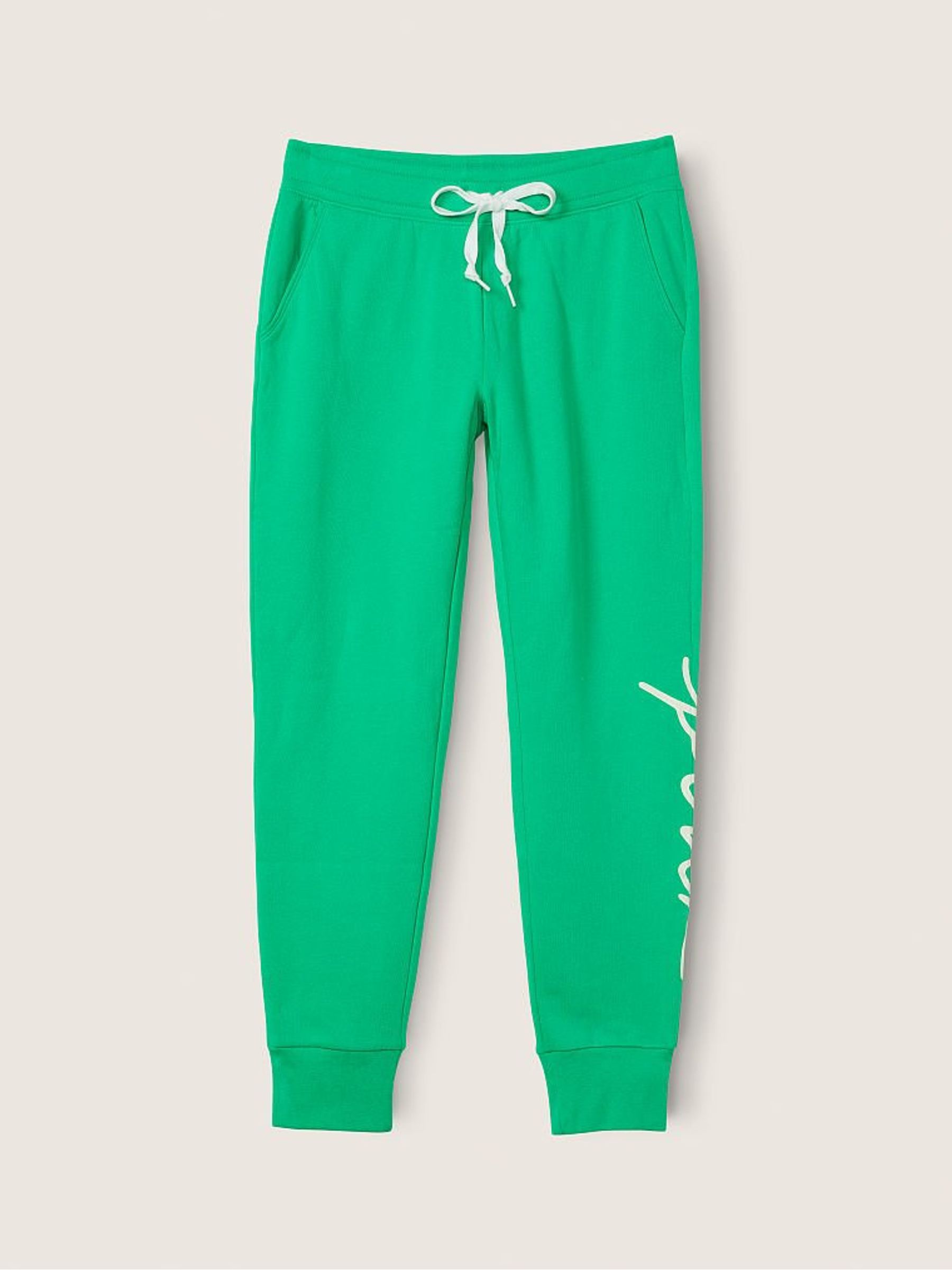 Electric Green Script Logo Everyday Lounge Jogger - Image 3 of 4